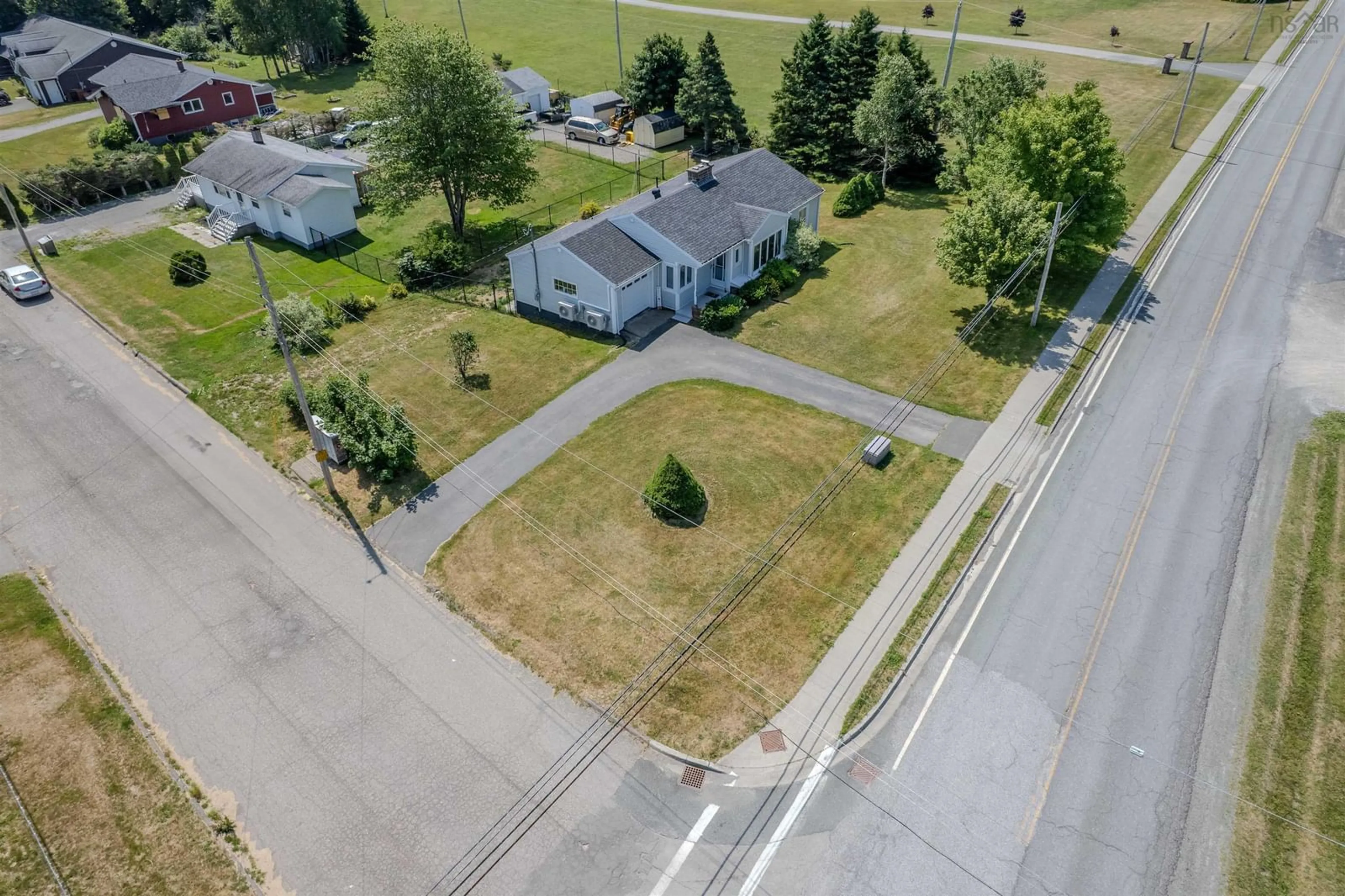 A pic from outside/outdoor area/front of a property/back of a property/a pic from drone, street for 929 Coxheath Rd, Coxheath Nova Scotia B1L 1E1