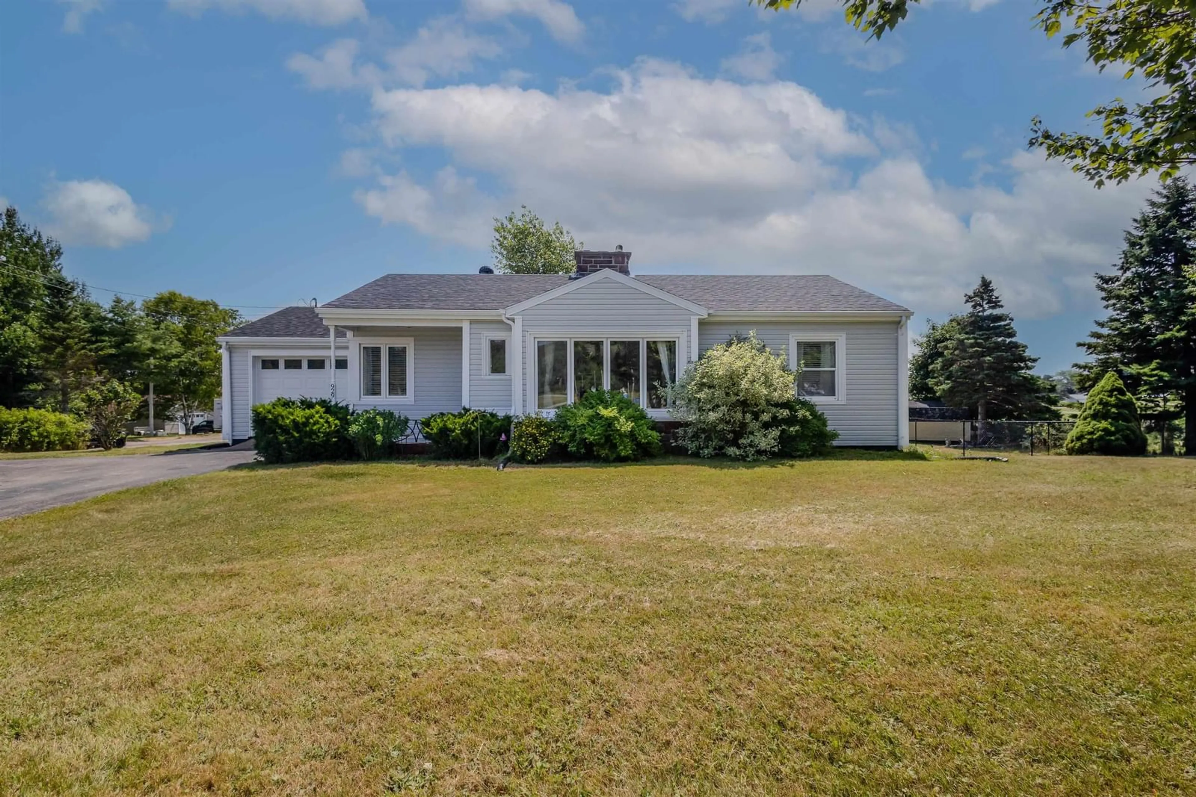 A pic from outside/outdoor area/front of a property/back of a property/a pic from drone, water/lake/river/ocean view for 929 Coxheath Rd, Coxheath Nova Scotia B1L 1E1