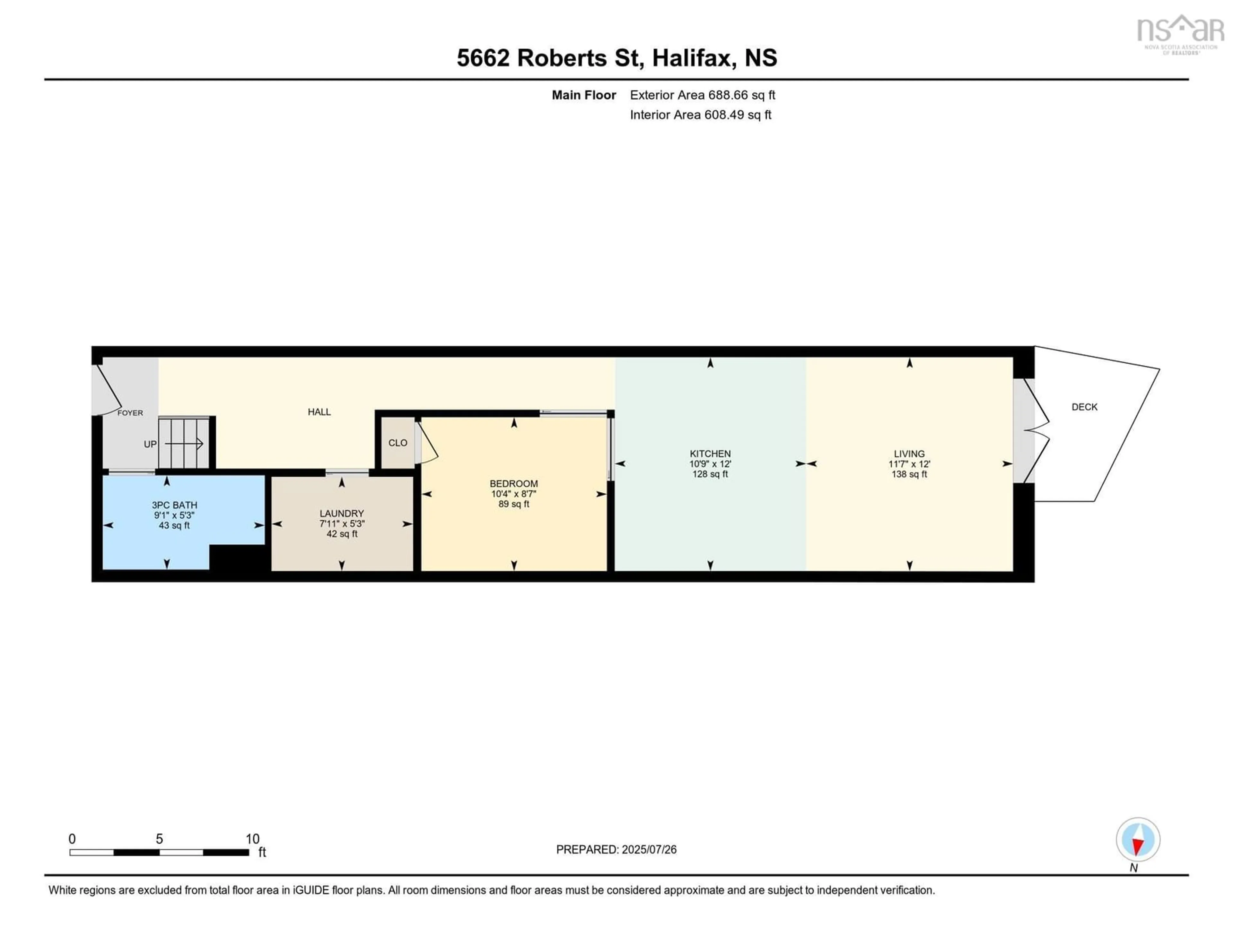 Floor plan for 5662 Roberts St #319, Halifax Nova Scotia B3K 0E3