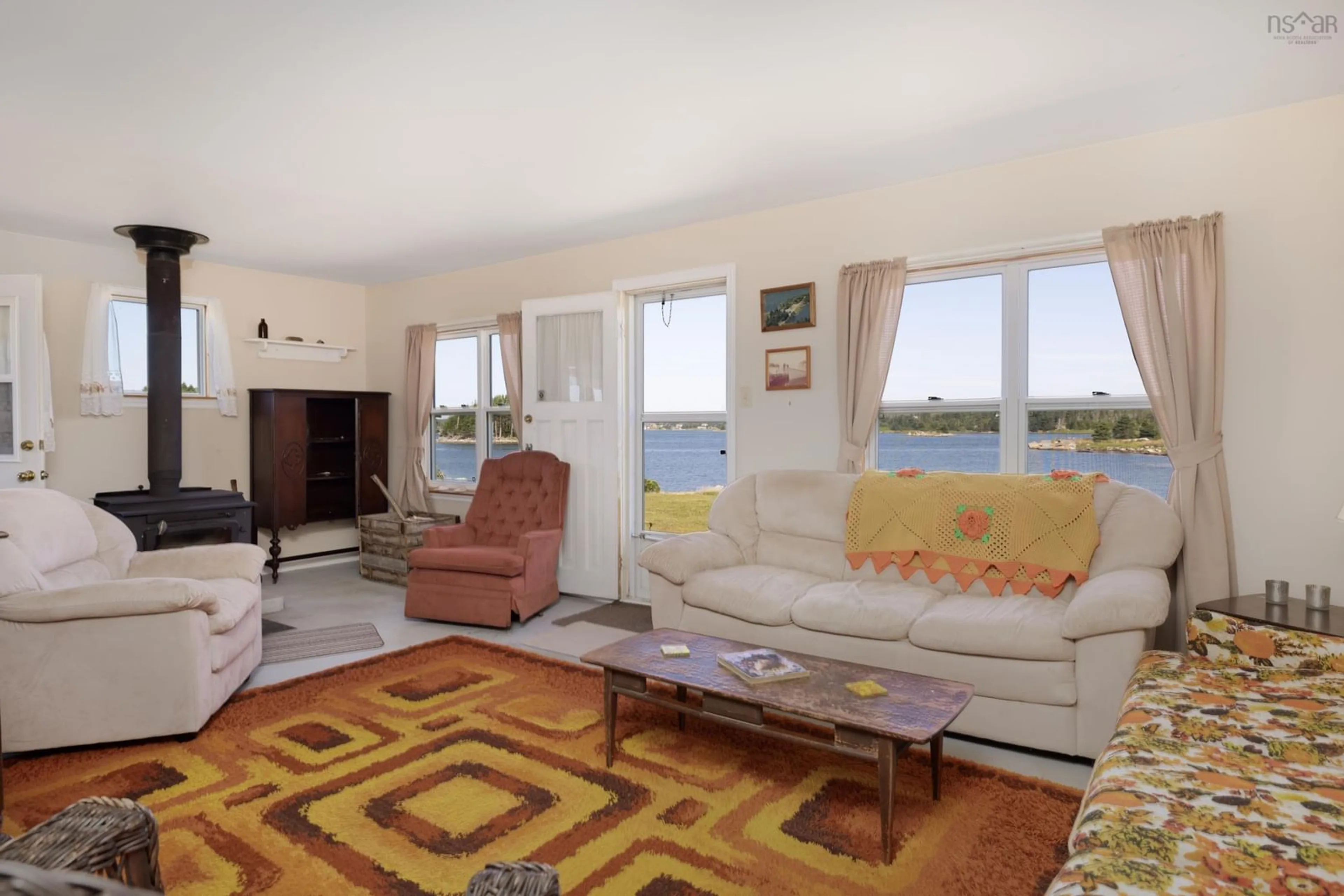 Living room with furniture, unknown for 1916 Ostrea Lake Rd, Ostrea Lake Nova Scotia B0J 2L0