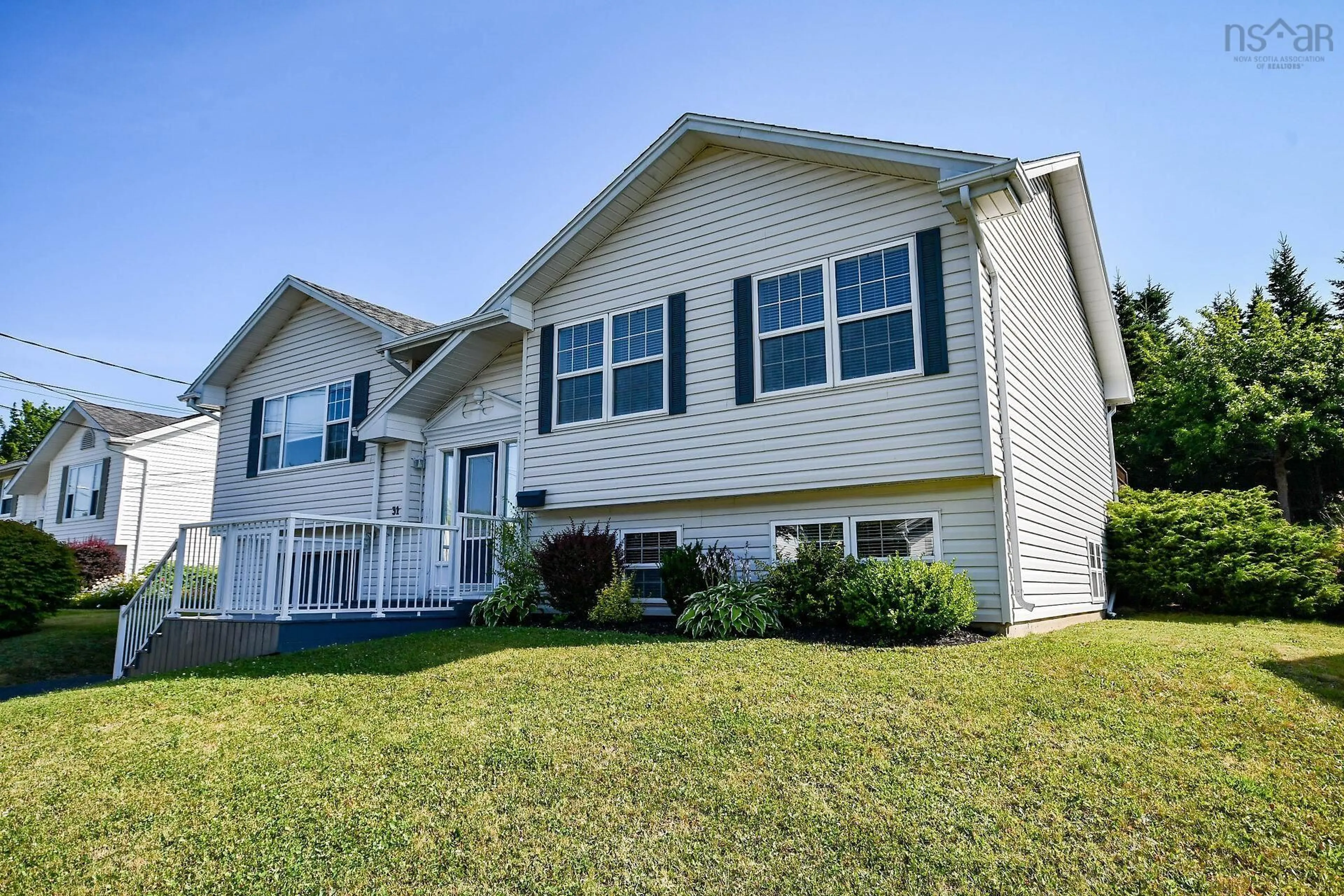 Home with vinyl exterior material, street for 31 Barry Cres, Herring Cove Nova Scotia B3R 2L7