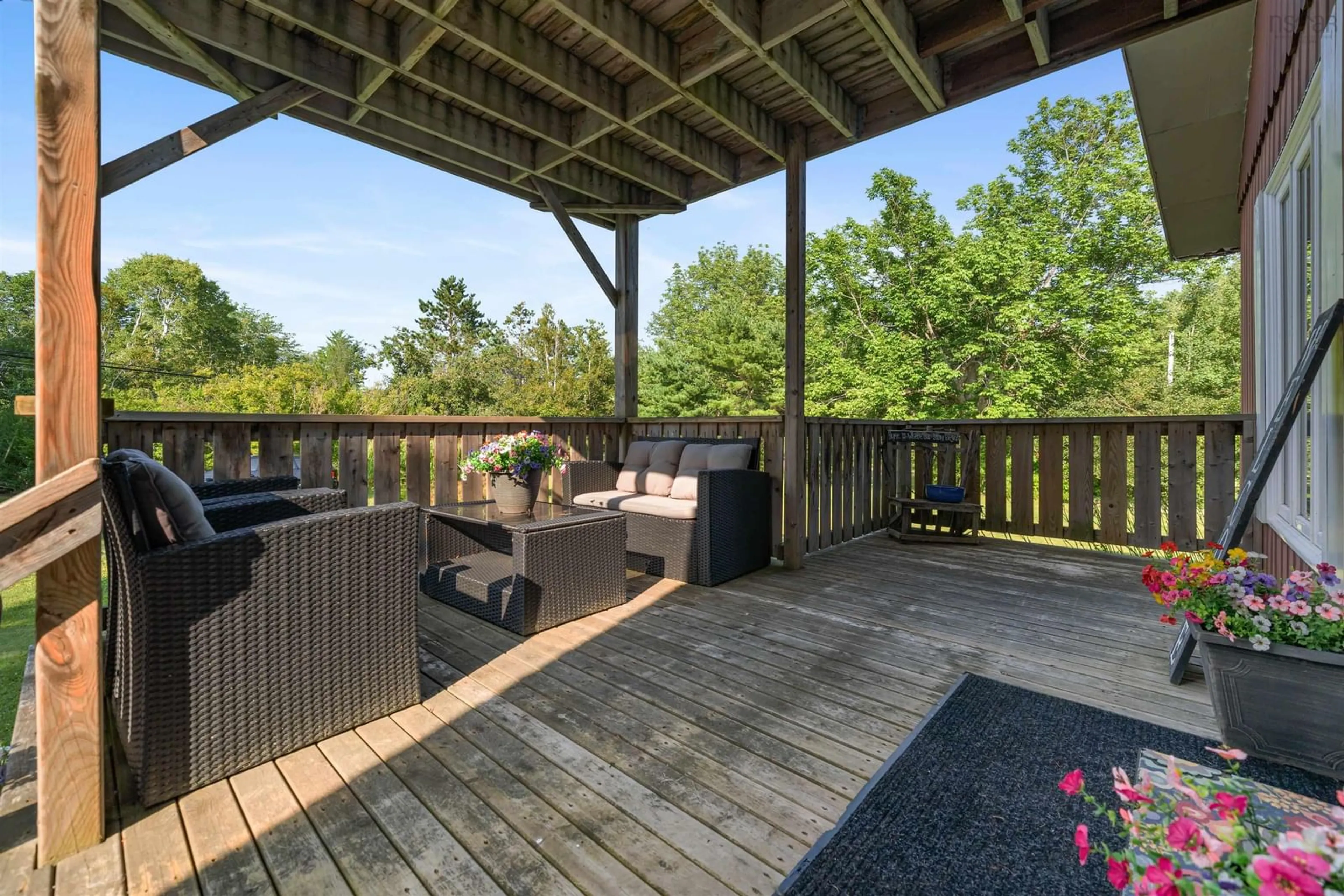 Patio, water/lake/river/ocean view for 5378 Little Harbour Rd, Little Harbour Nova Scotia B2H 5C4