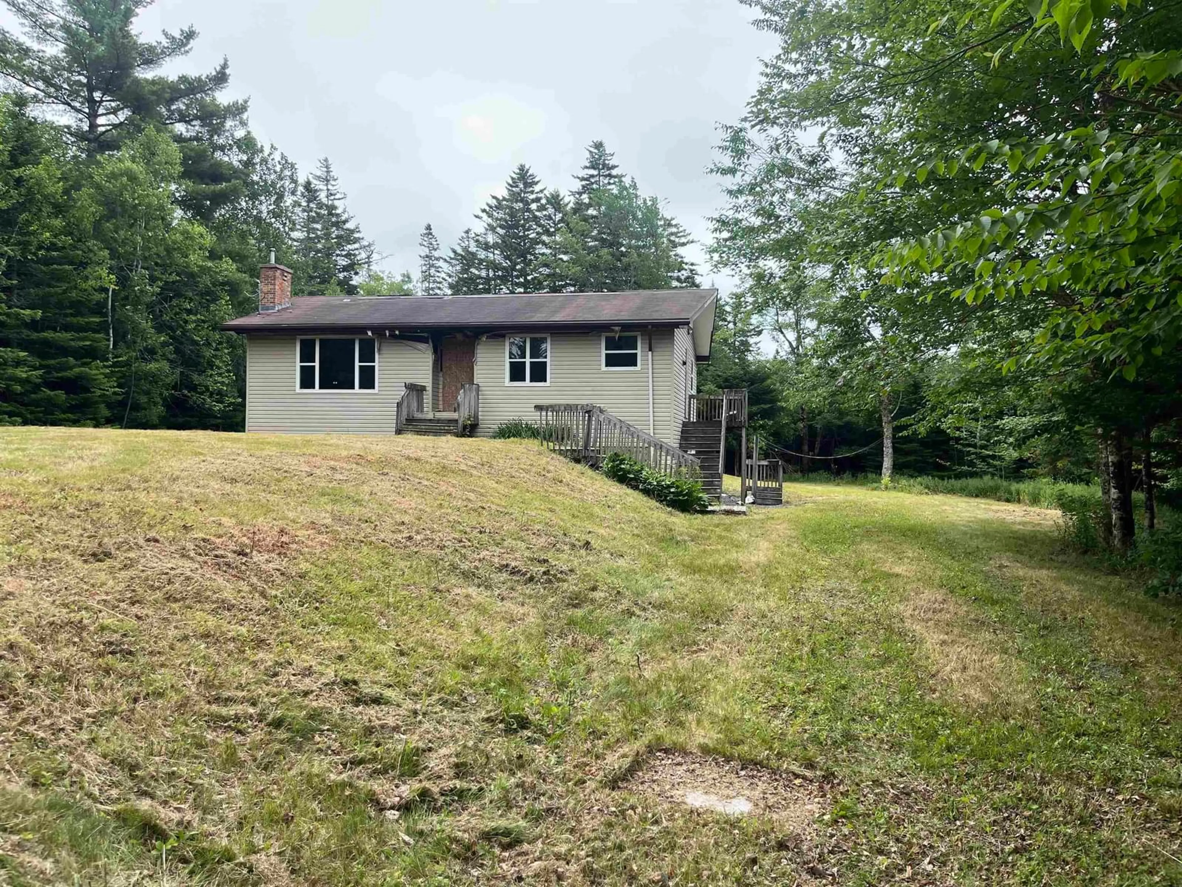 A pic from outside/outdoor area/front of a property/back of a property/a pic from drone, unknown for 256 Pleasant Valley Rd, Upper Musquodoboit Nova Scotia B0N 2M0