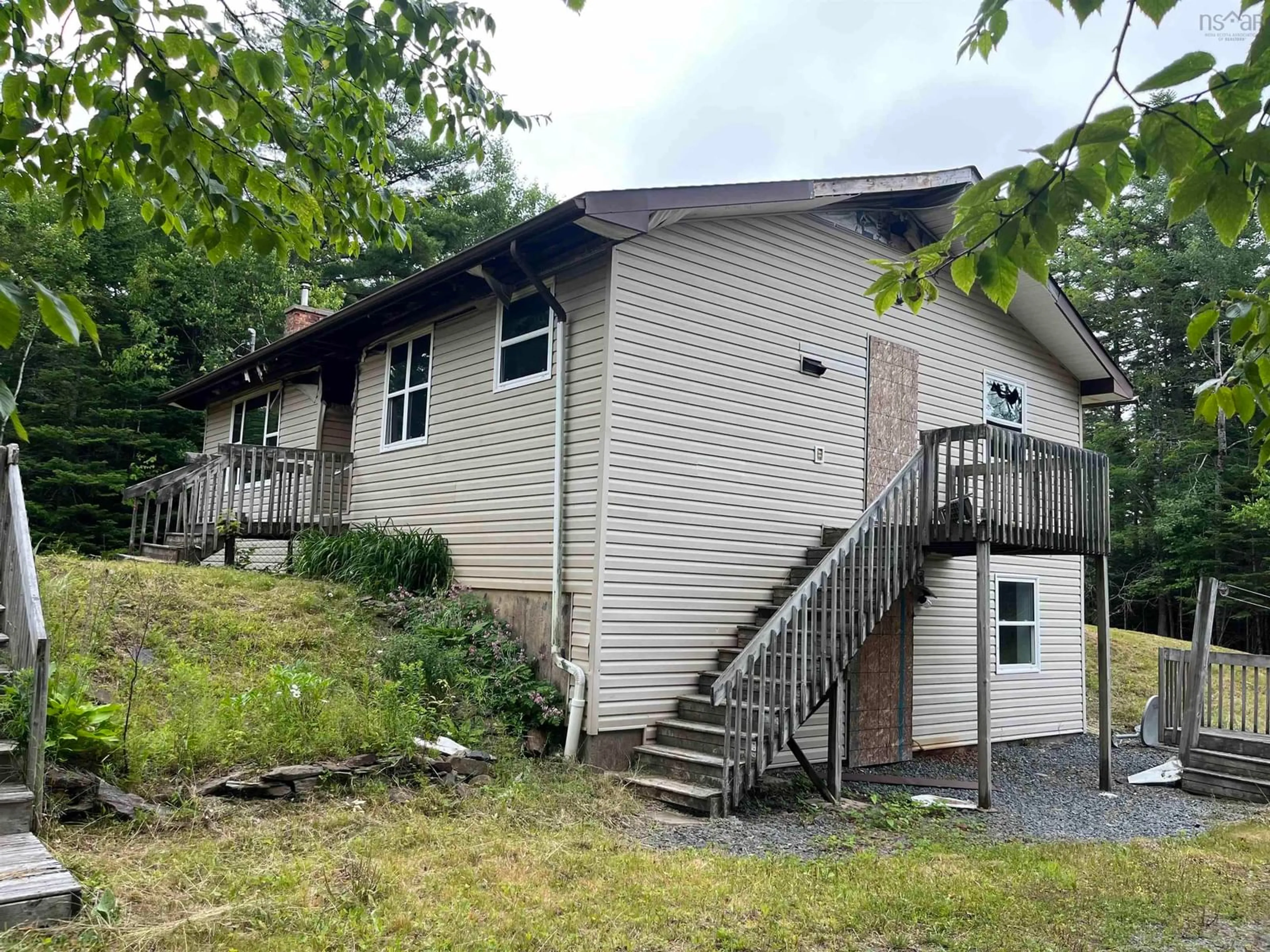 Home with vinyl exterior material, building for 256 Pleasant Valley Rd, Upper Musquodoboit Nova Scotia B0N 2M0