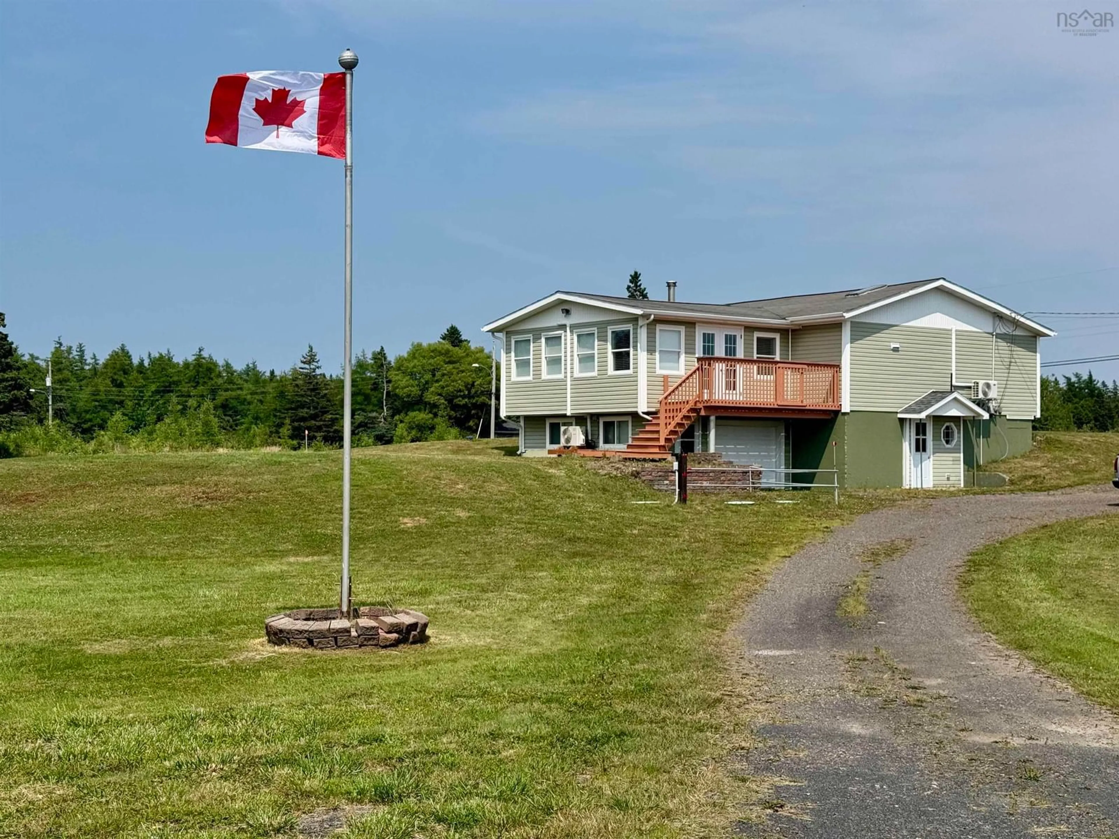 A pic from outside/outdoor area/front of a property/back of a property/a pic from drone, unknown for 1184 Highway 206, West Arichat Nova Scotia B0E 3J0