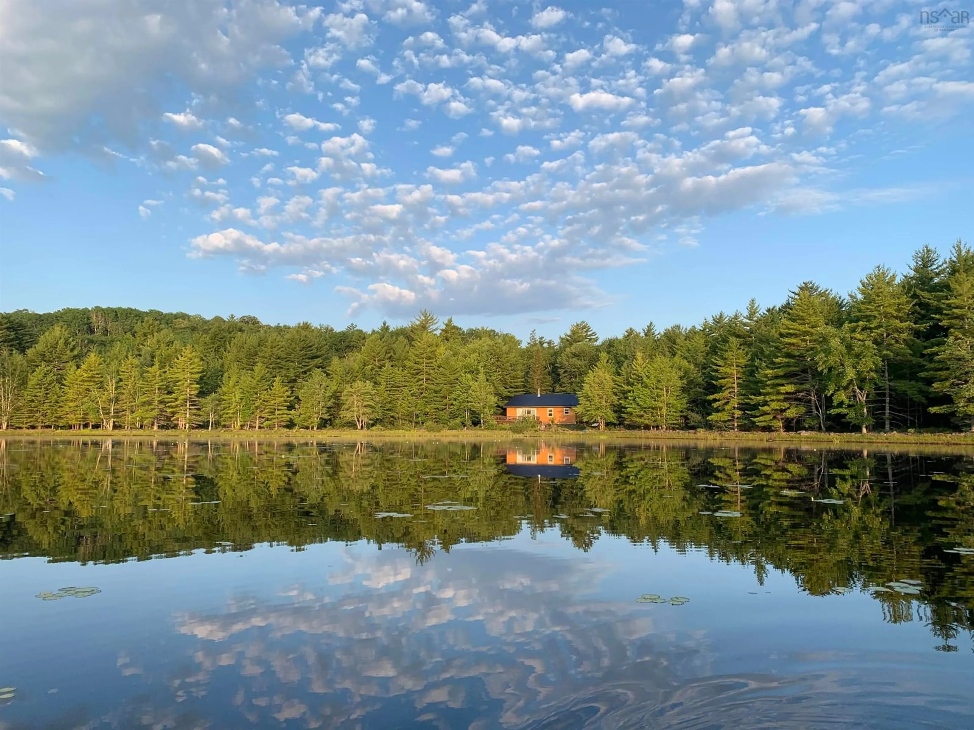 A pic from outside/outdoor area/front of a property/back of a property/a pic from drone, water/lake/river/ocean view for 98 Lakeview Dr, Westfield Nova Scotia B0T 1B0