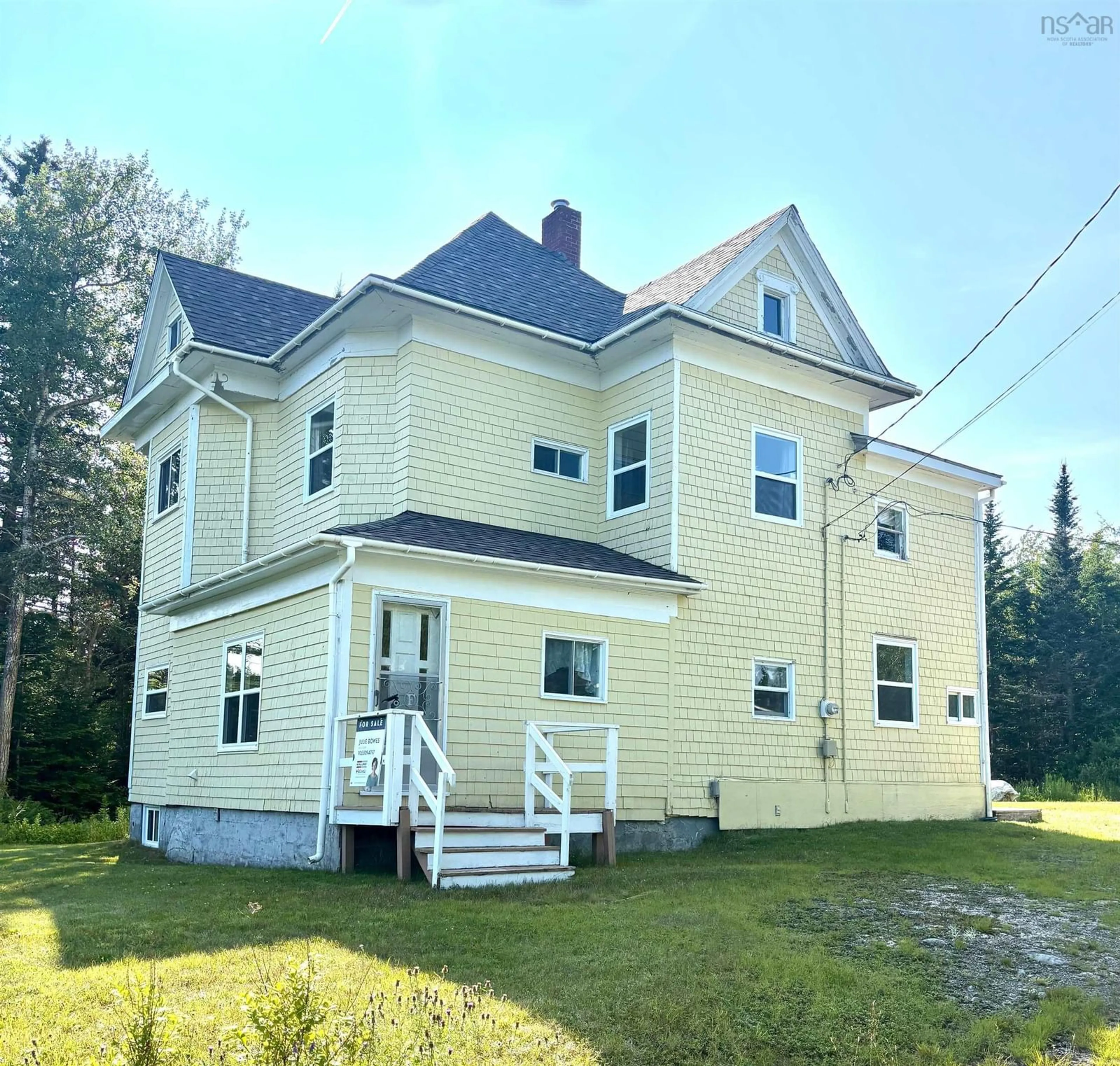 A pic from outside/outdoor area/front of a property/back of a property/a pic from drone, building for 13510 Hwy 6, Isaacs Harbour North Nova Scotia B0H 1S0