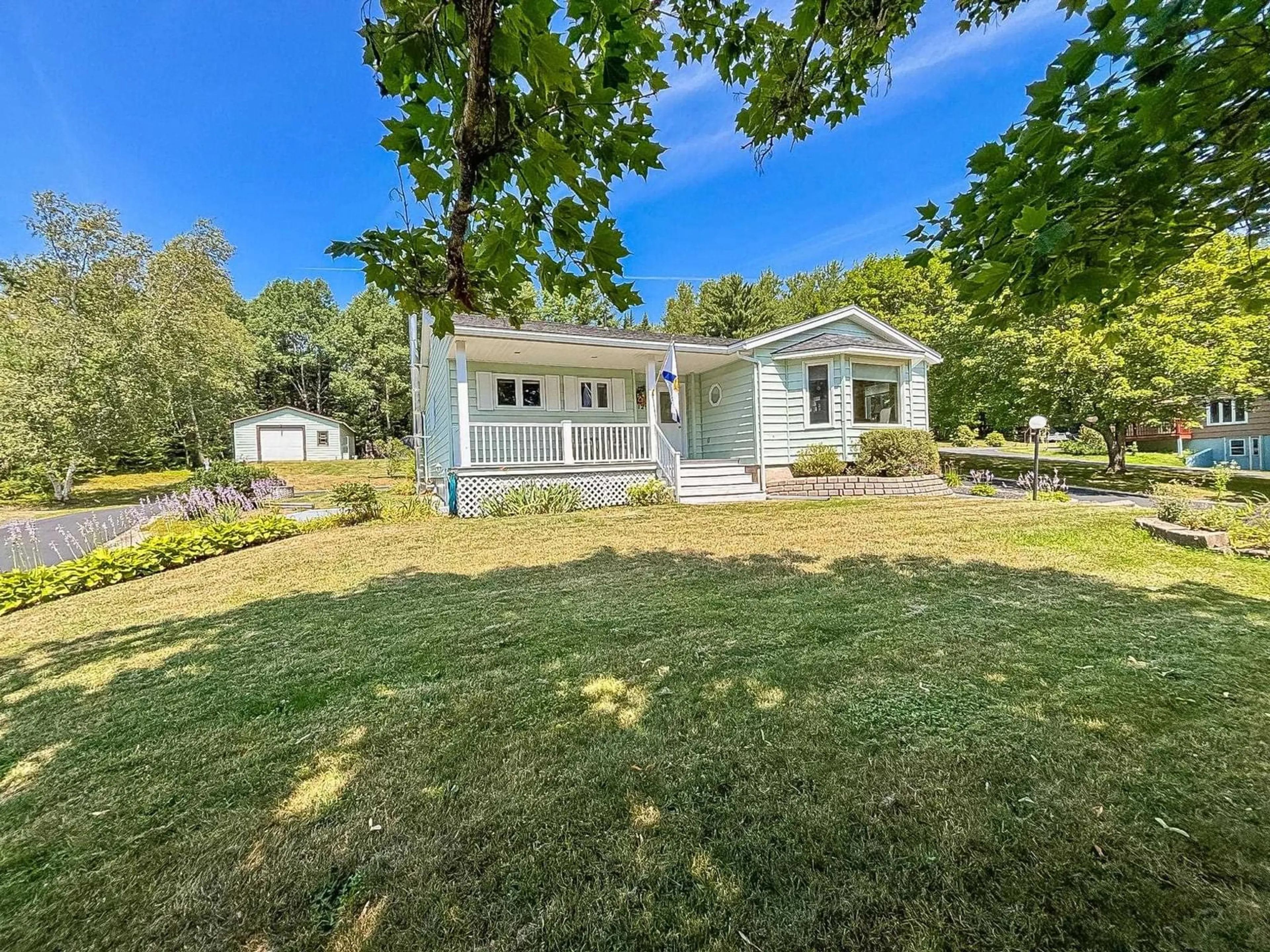 A pic from outside/outdoor area/front of a property/back of a property/a pic from drone, unknown for 12970 Highway 3, Rhodes Corner Nova Scotia B4V 5N3