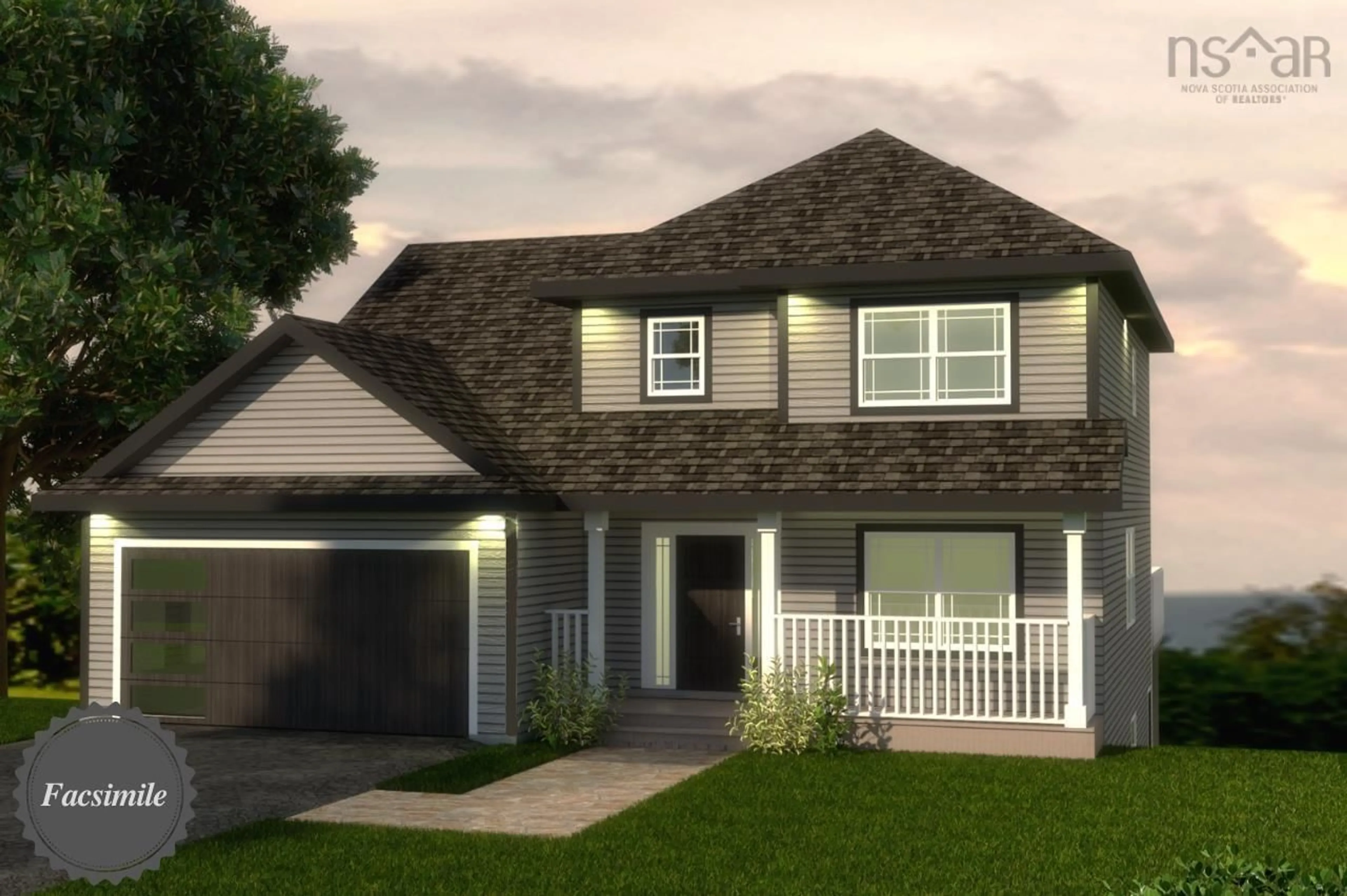 Home with vinyl exterior material, street for 39 Orchid Crt #5040B, Middle Sackville Nova Scotia B4E 0X2