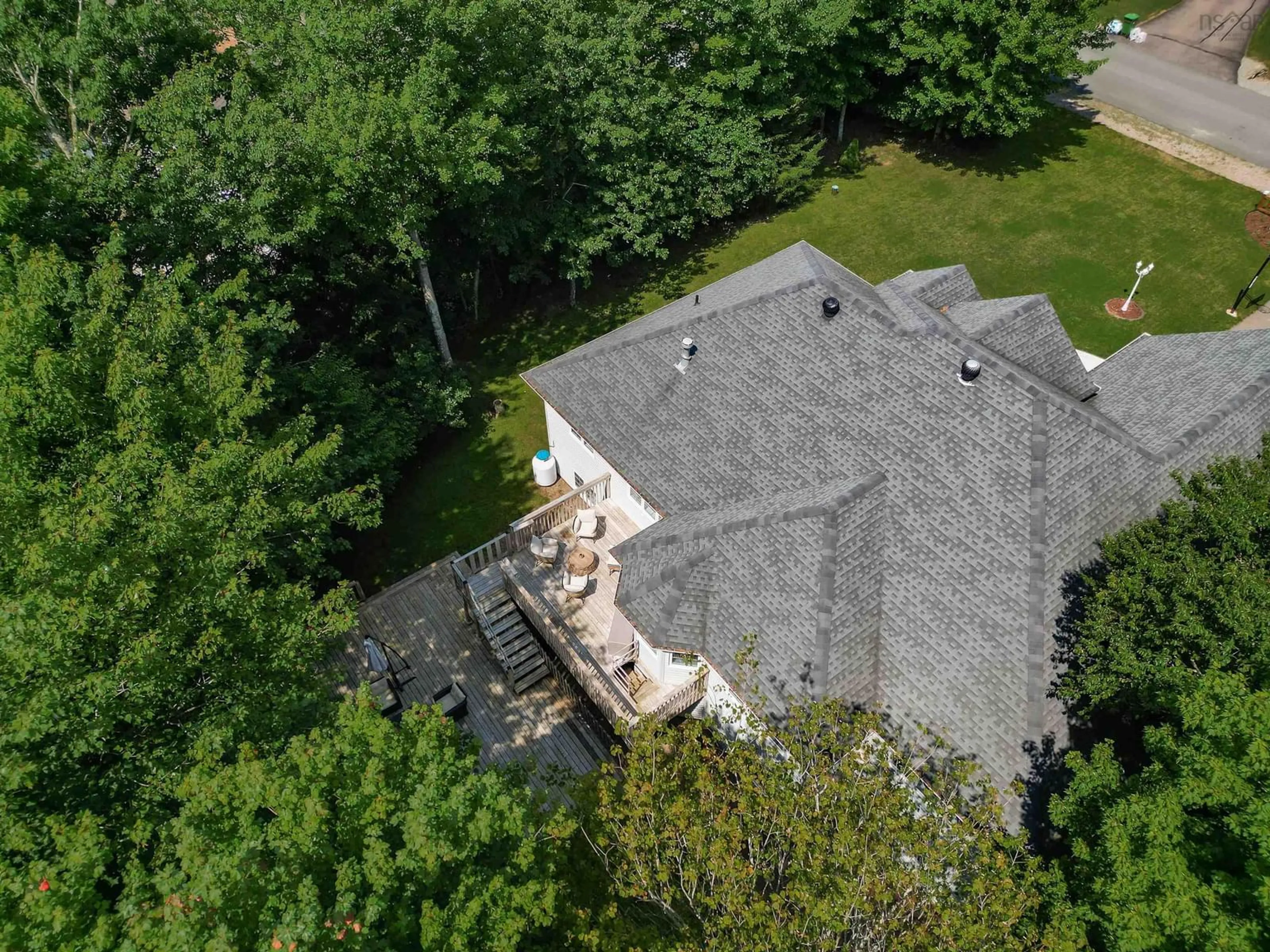A pic from outside/outdoor area/front of a property/back of a property/a pic from drone, unknown for 27 Somerset Dr, Bible Hill Nova Scotia B6L 4J3