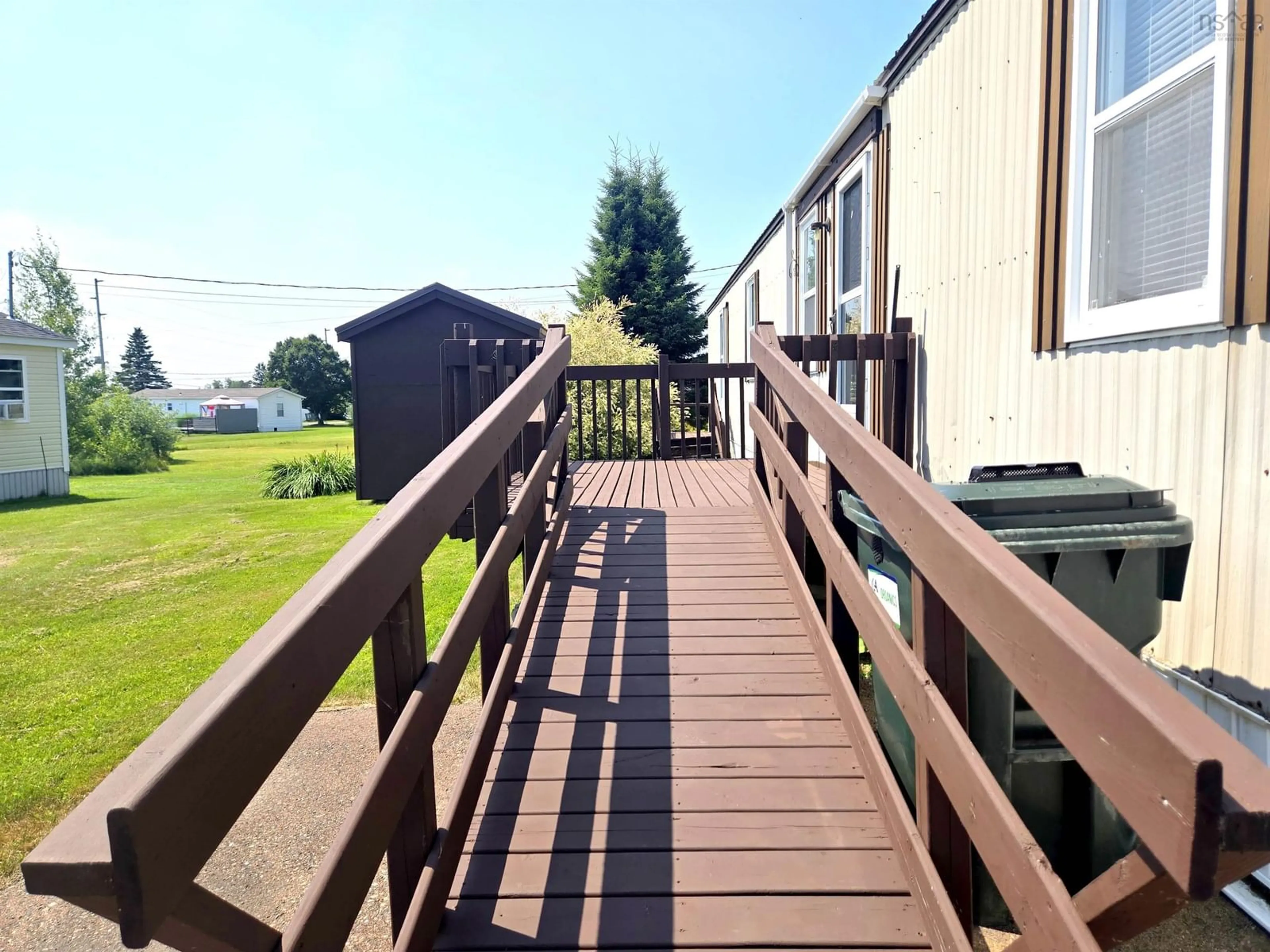Patio, water/lake/river/ocean view for 32 Lorne Cres, Amherst Nova Scotia B4H 4B7