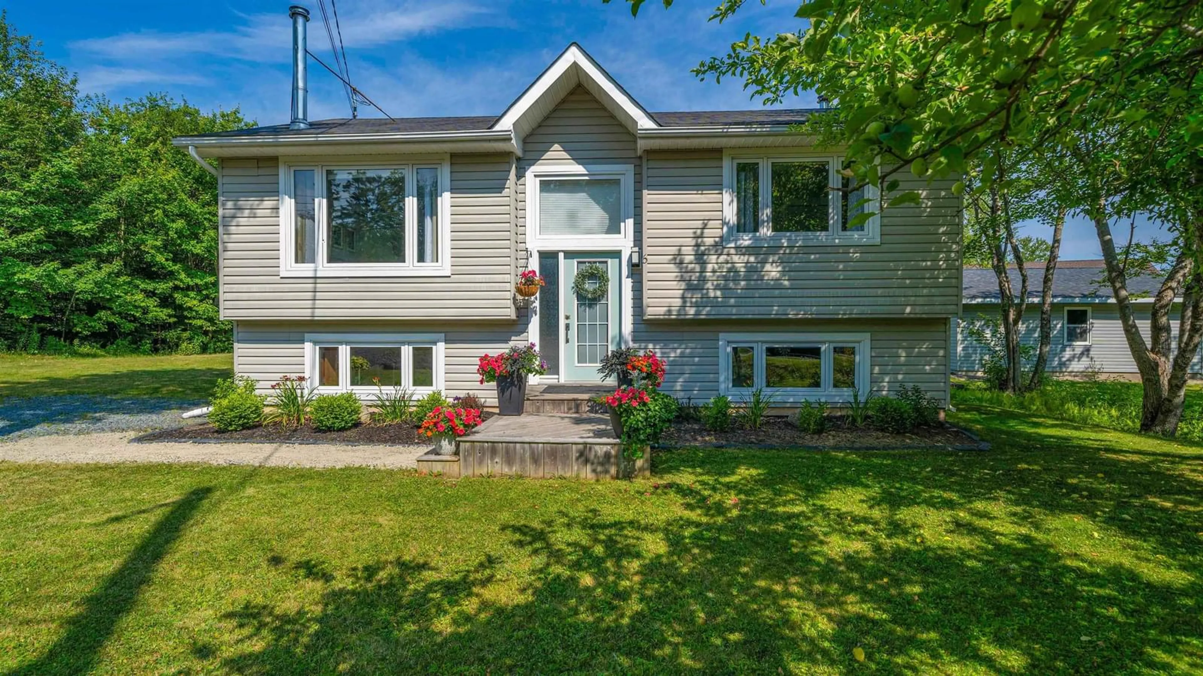 Home with vinyl exterior material, street for 6 Norman Blvd, Hammonds Plains Nova Scotia B4B 1N5