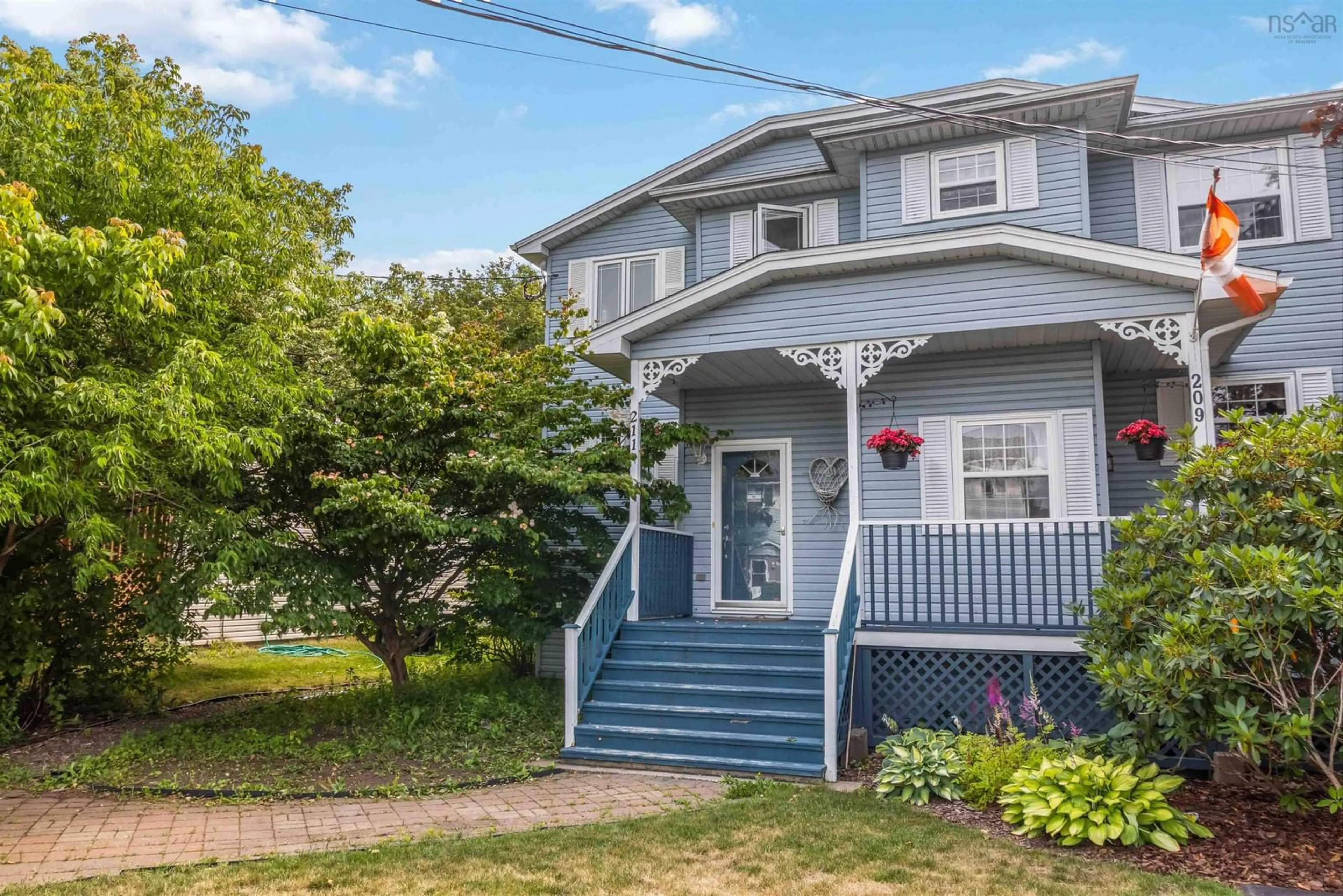 Home with vinyl exterior material, street for 211 Greenwood Avenue, Timberlea Nova Scotia B3T 1H8