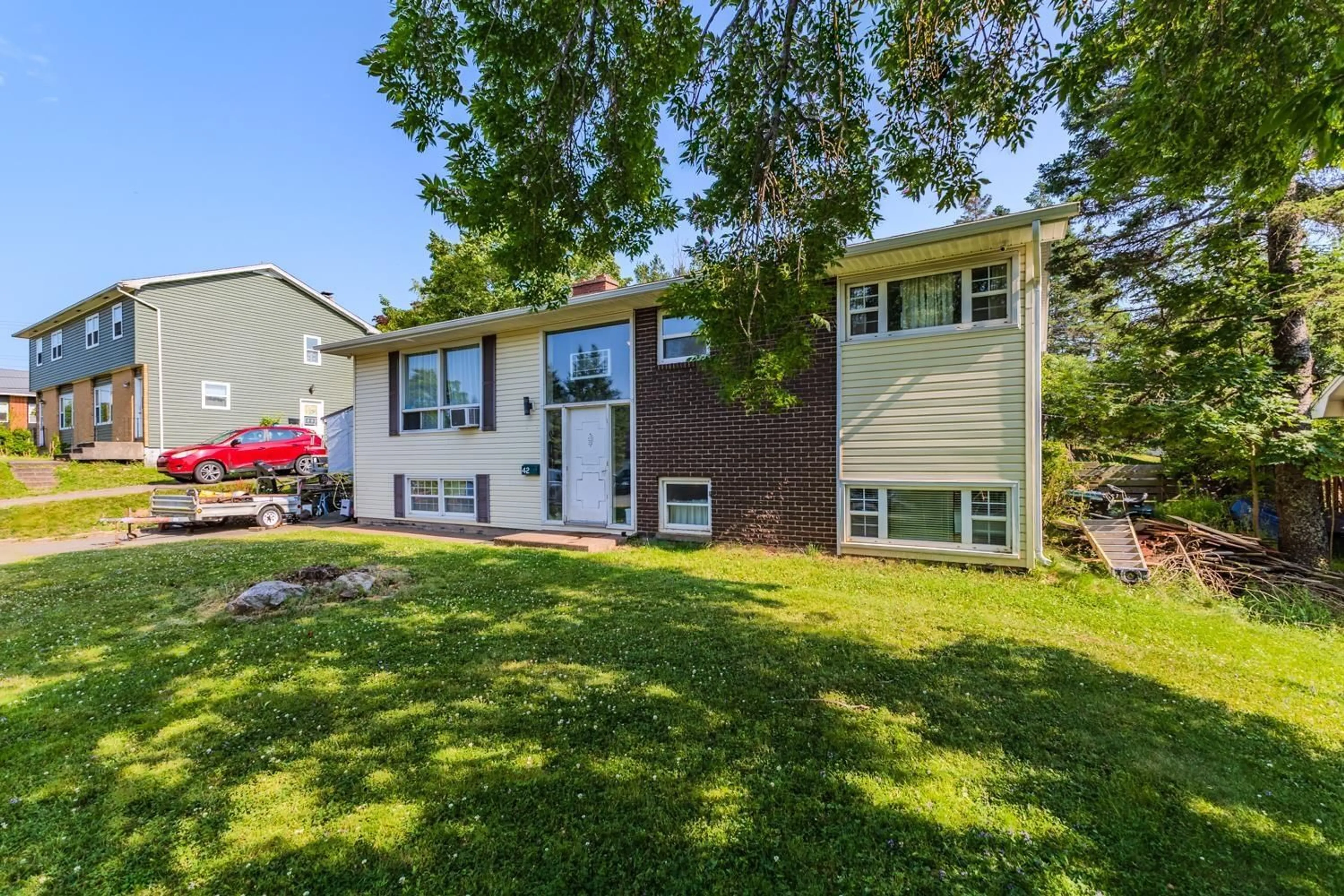 Home with vinyl exterior material, street for 42 Edgewood Dr, Truro Nova Scotia B2N 1N9