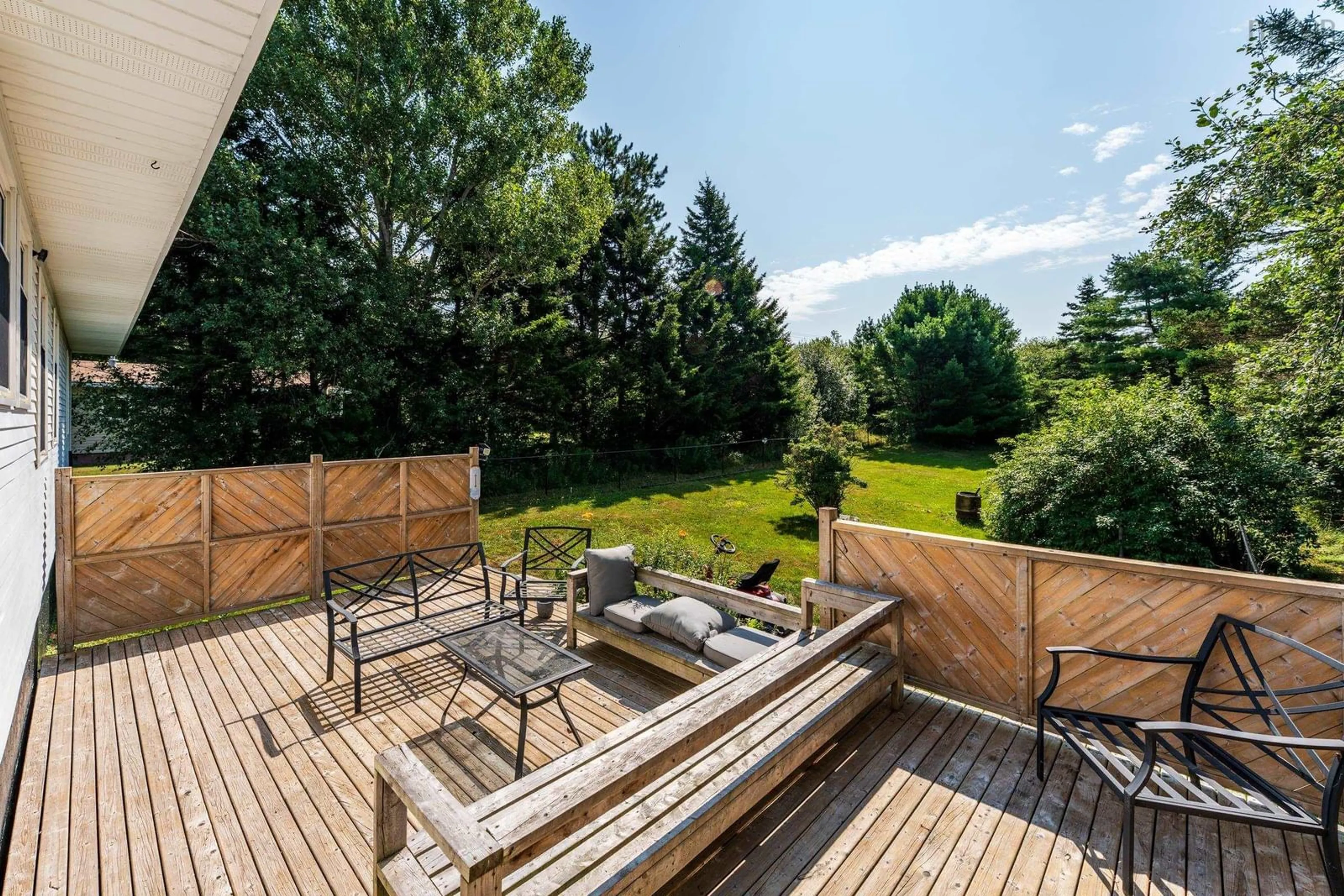 Patio, forest/trees view for 111 Prince William Street, Digby Nova Scotia B0V 1A0