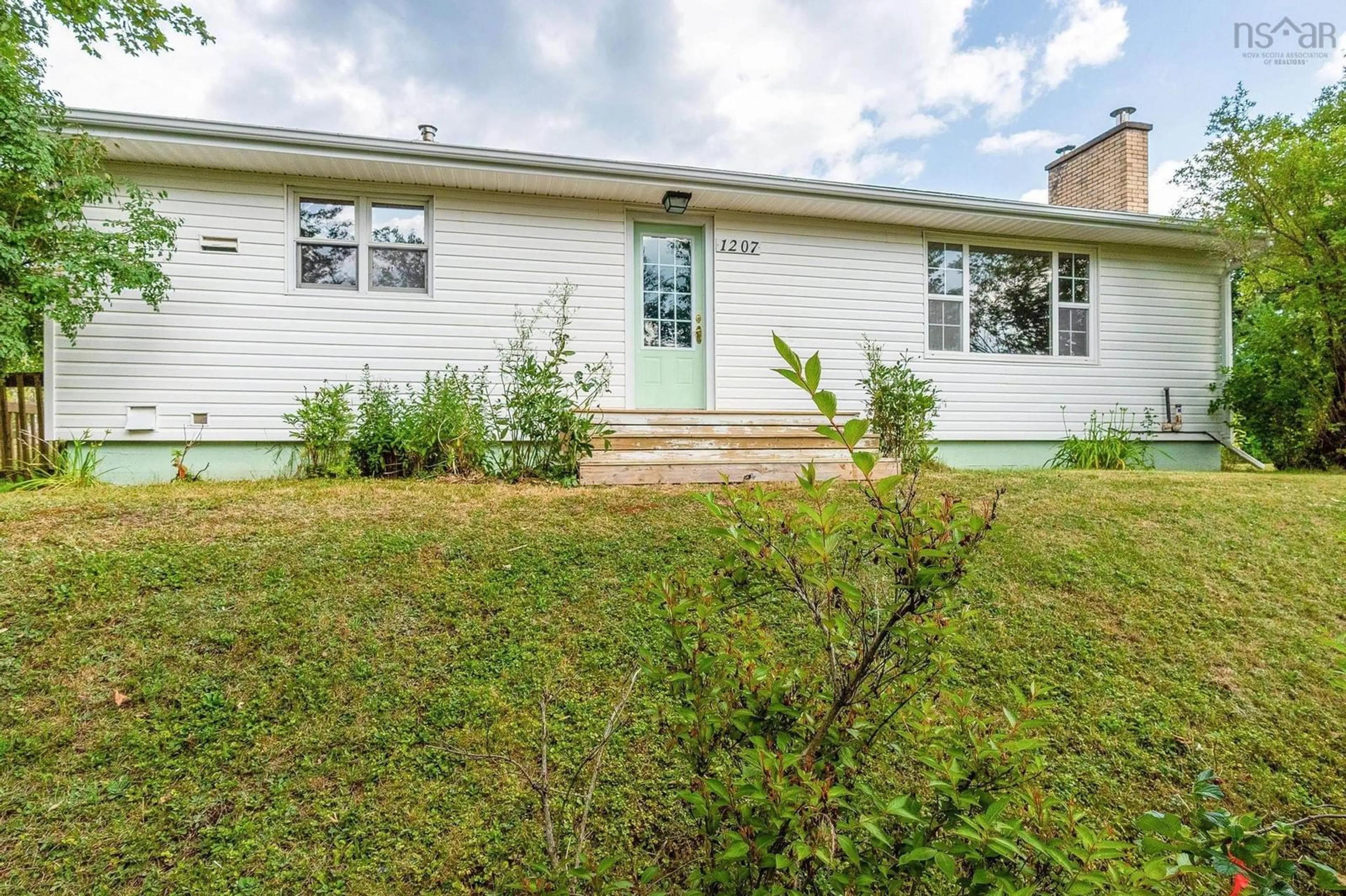 Home with vinyl exterior material, street for 1207 Truro Rd, Hilden Nova Scotia B0N 1C0