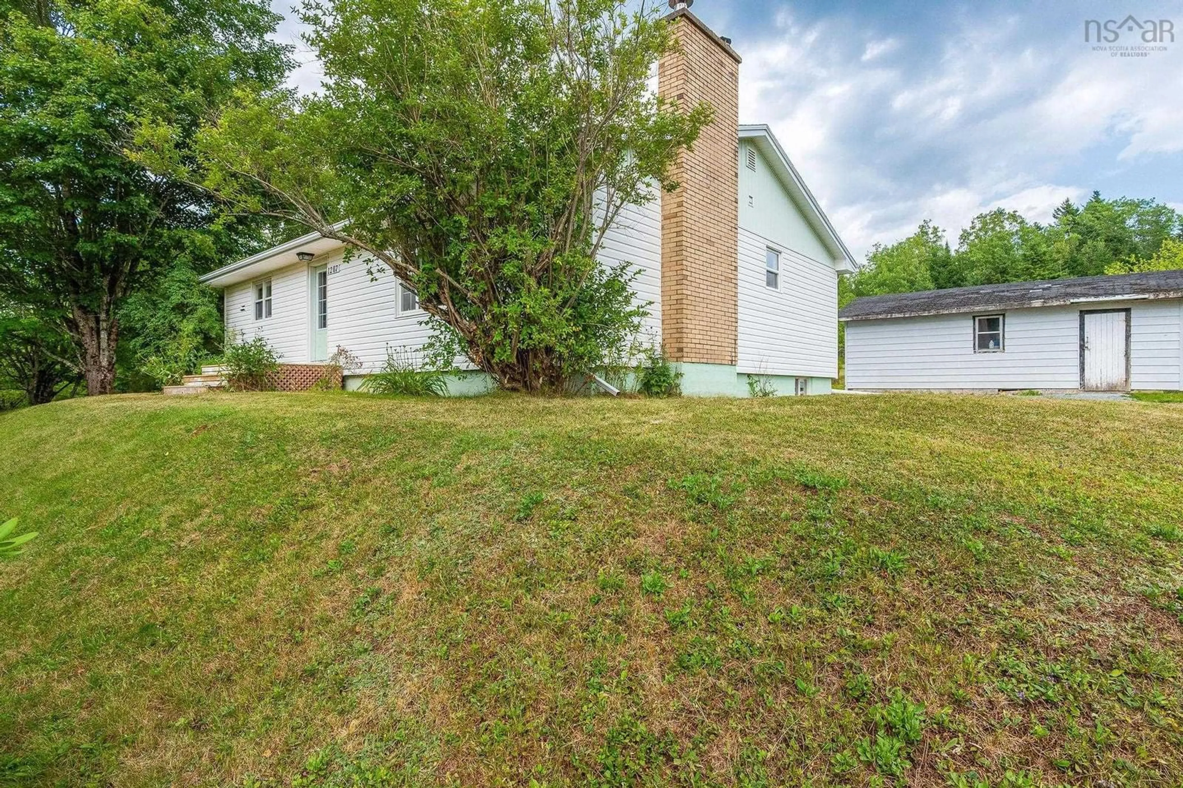 A pic from outside/outdoor area/front of a property/back of a property/a pic from drone, unknown for 1207 Truro Rd, Hilden Nova Scotia B0N 1C0