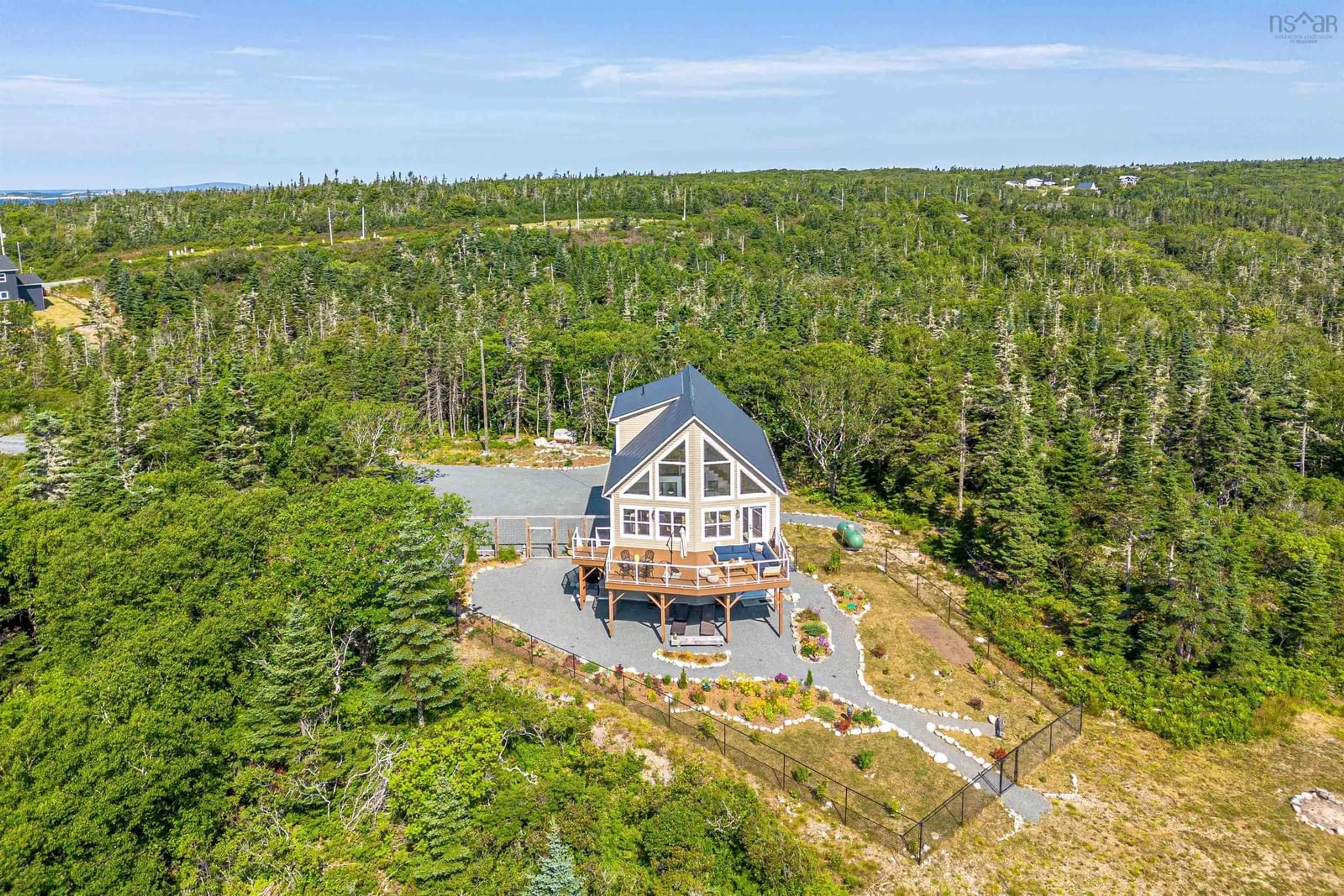 A pic from outside/outdoor area/front of a property/back of a property/a pic from drone, water/lake/river/ocean view for 1330 Prospect Bay Rd, Prospect Bay Nova Scotia B3T 2B1