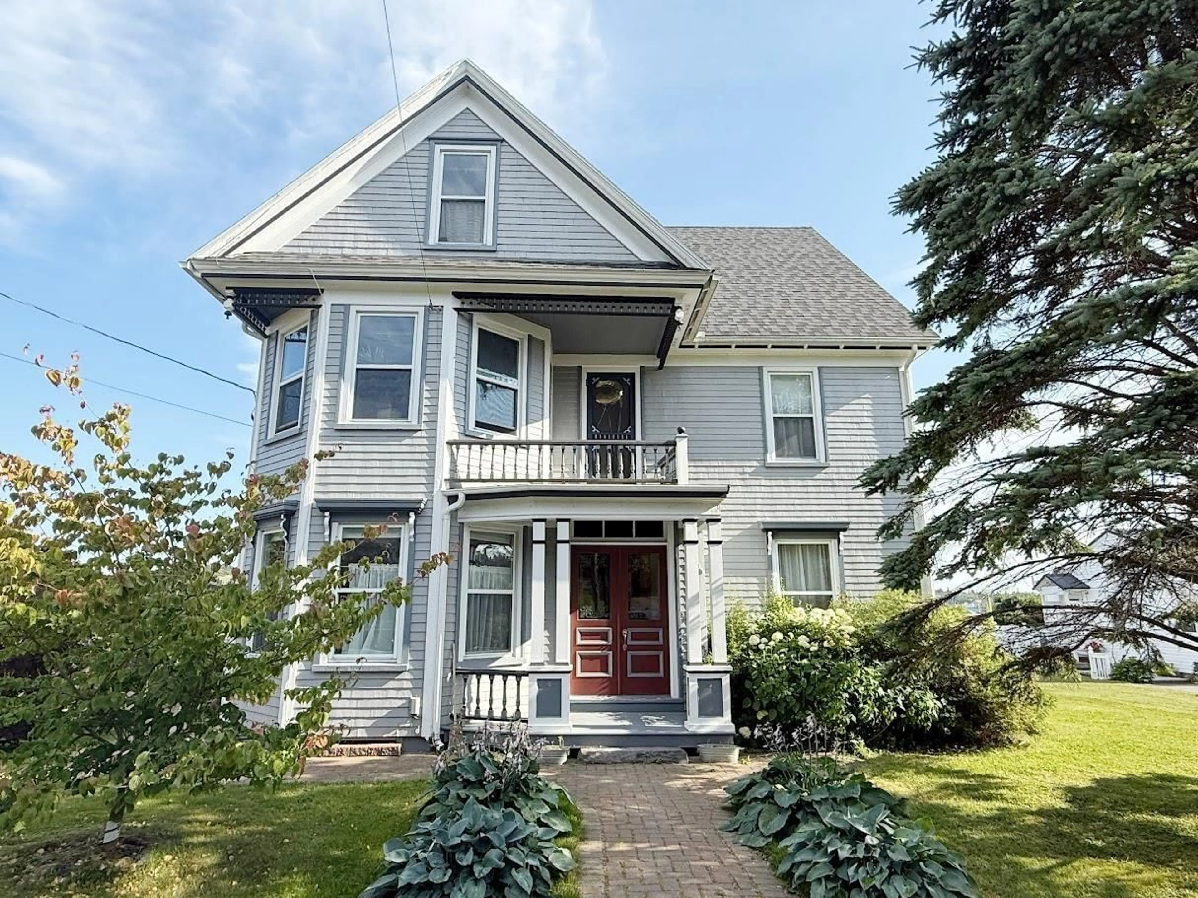 Home with vinyl exterior material, street for 235 North Side Rd, Riverport Nova Scotia B0J 2W0