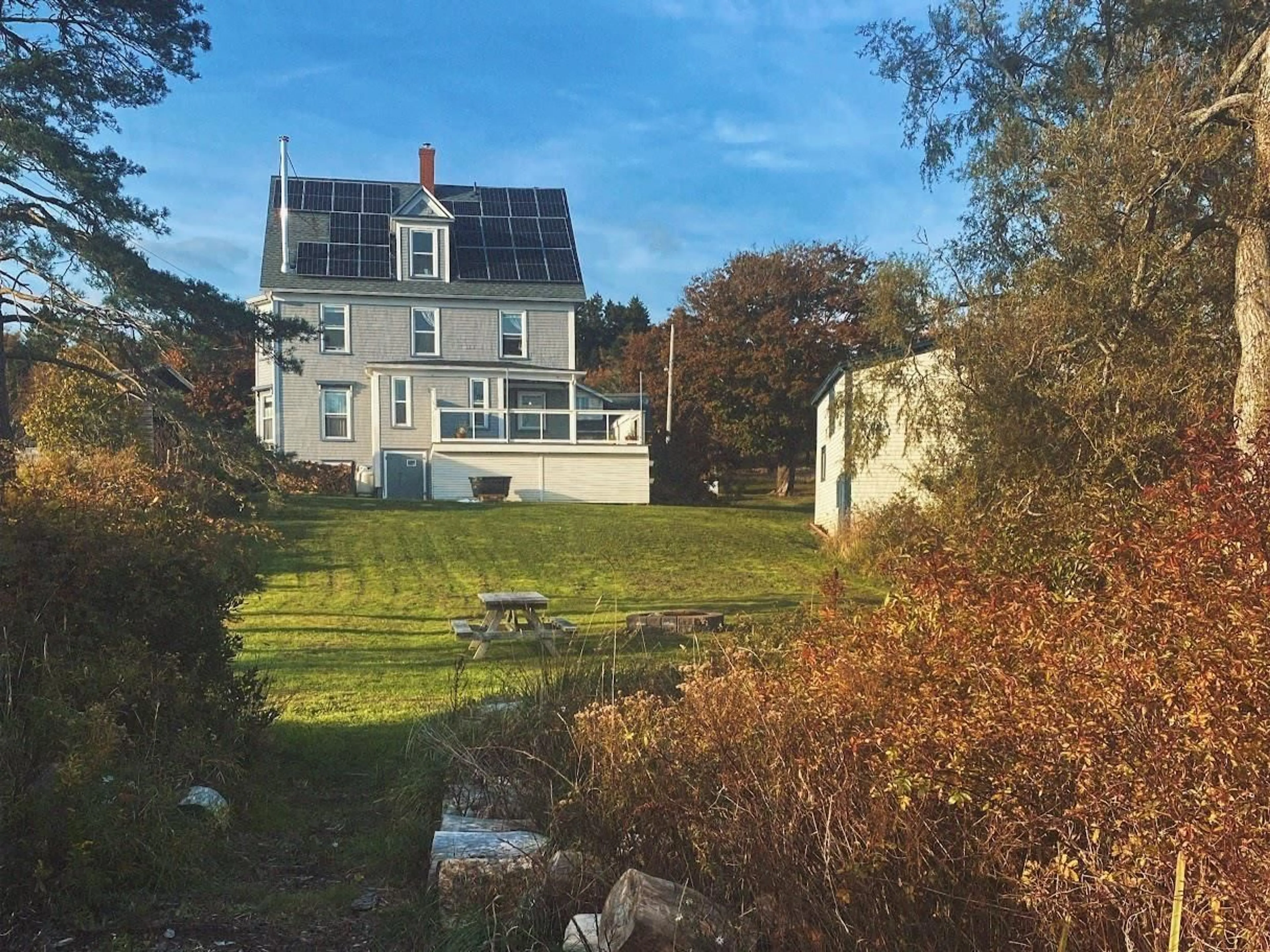 A pic from outside/outdoor area/front of a property/back of a property/a pic from drone, building for 235 North Side Rd, Riverport Nova Scotia B0J 2W0