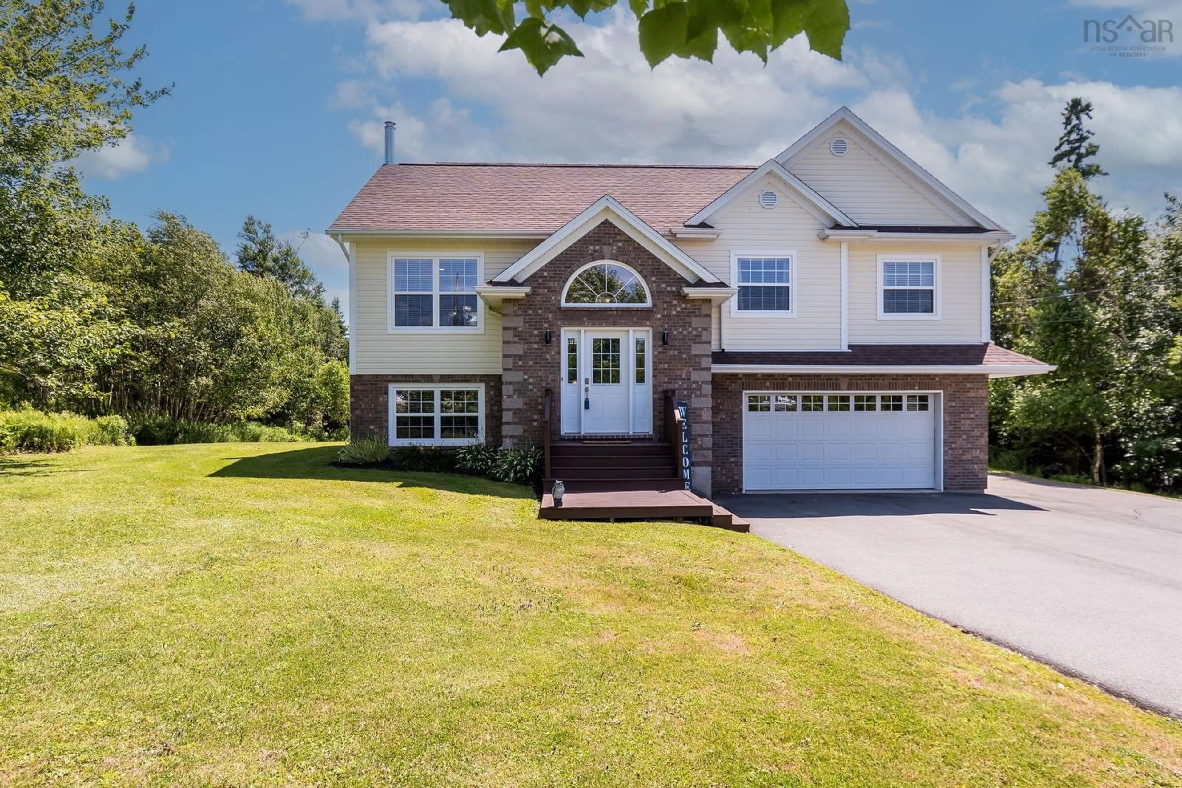 Home with vinyl exterior material, street for 285 Gammon Lake Dr, Lawrencetown Nova Scotia B2Z 1T9