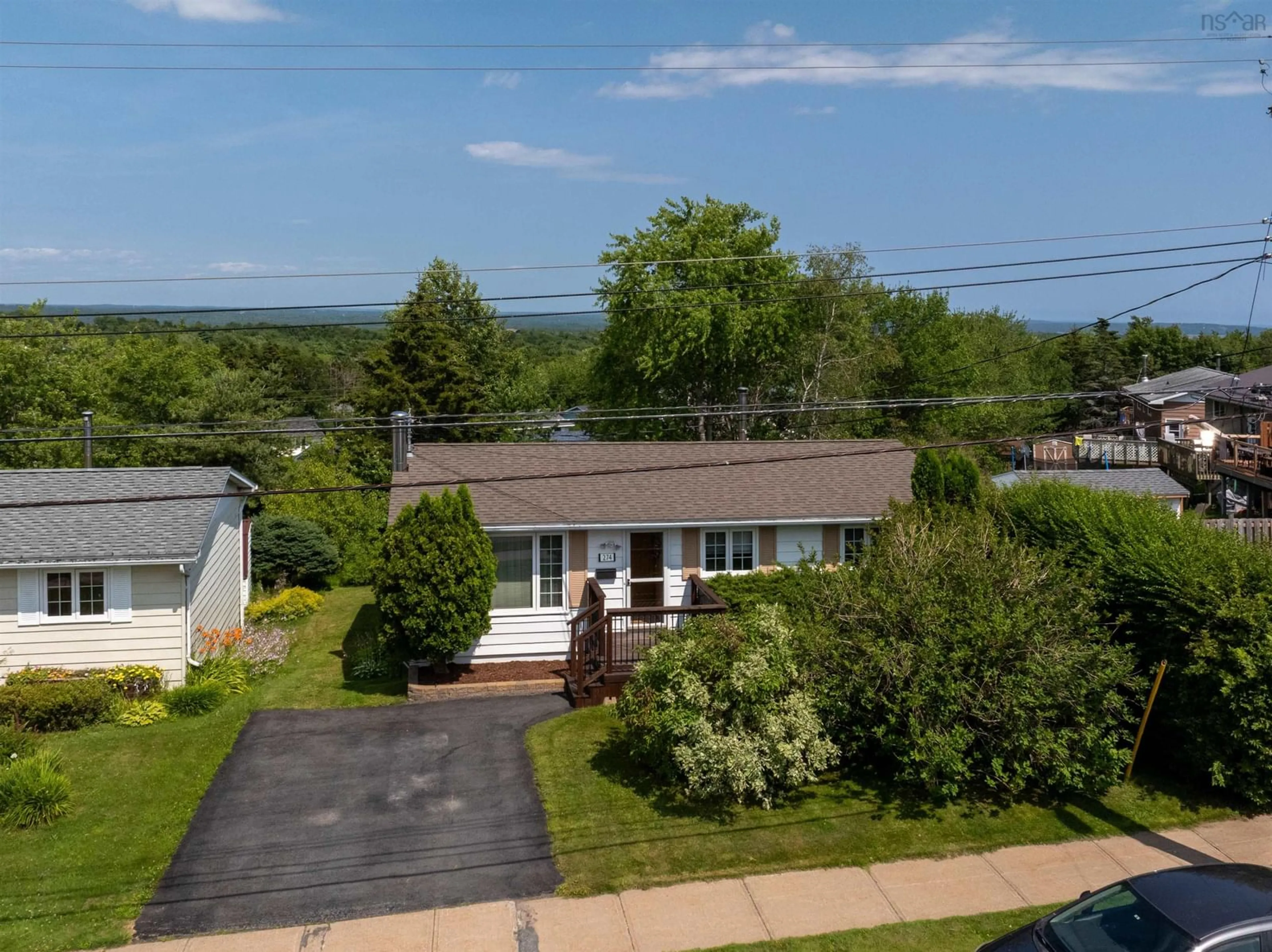 A pic from outside/outdoor area/front of a property/back of a property/a pic from drone, street for 274 Poplar Dr, Cole Harbour Nova Scotia B2W 4K5