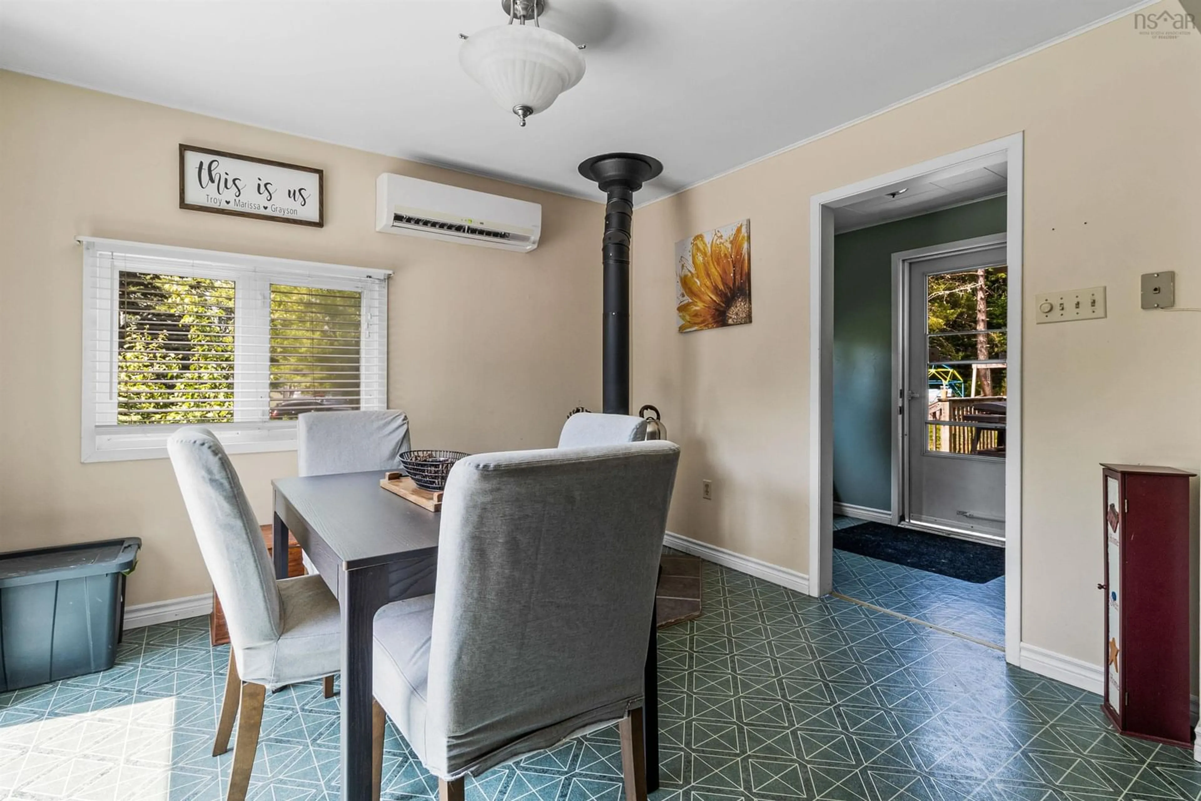 Dining room, ceramic/tile floor for 777 Collier Rd, Ardoise Nova Scotia B0N 1L0