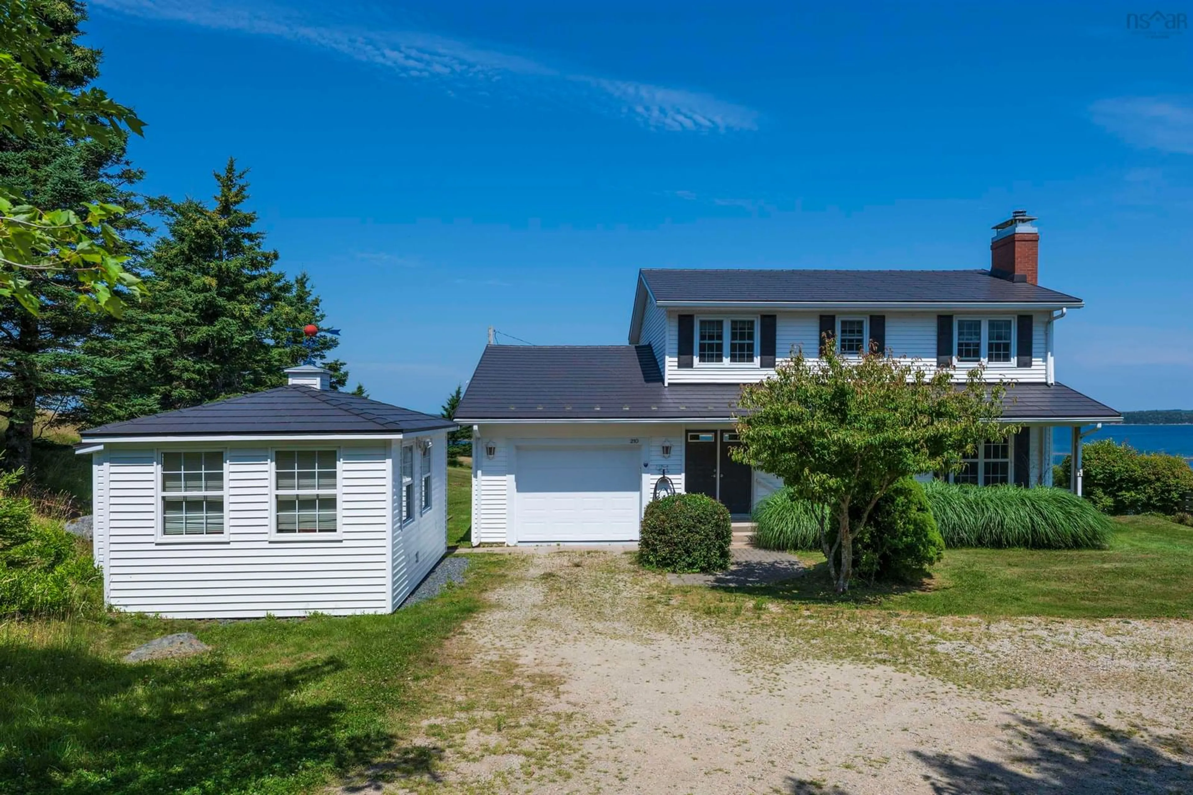 A pic from outside/outdoor area/front of a property/back of a property/a pic from drone, unknown for 210 South Cove Dr, Feltzen South Nova Scotia B0J 2X0