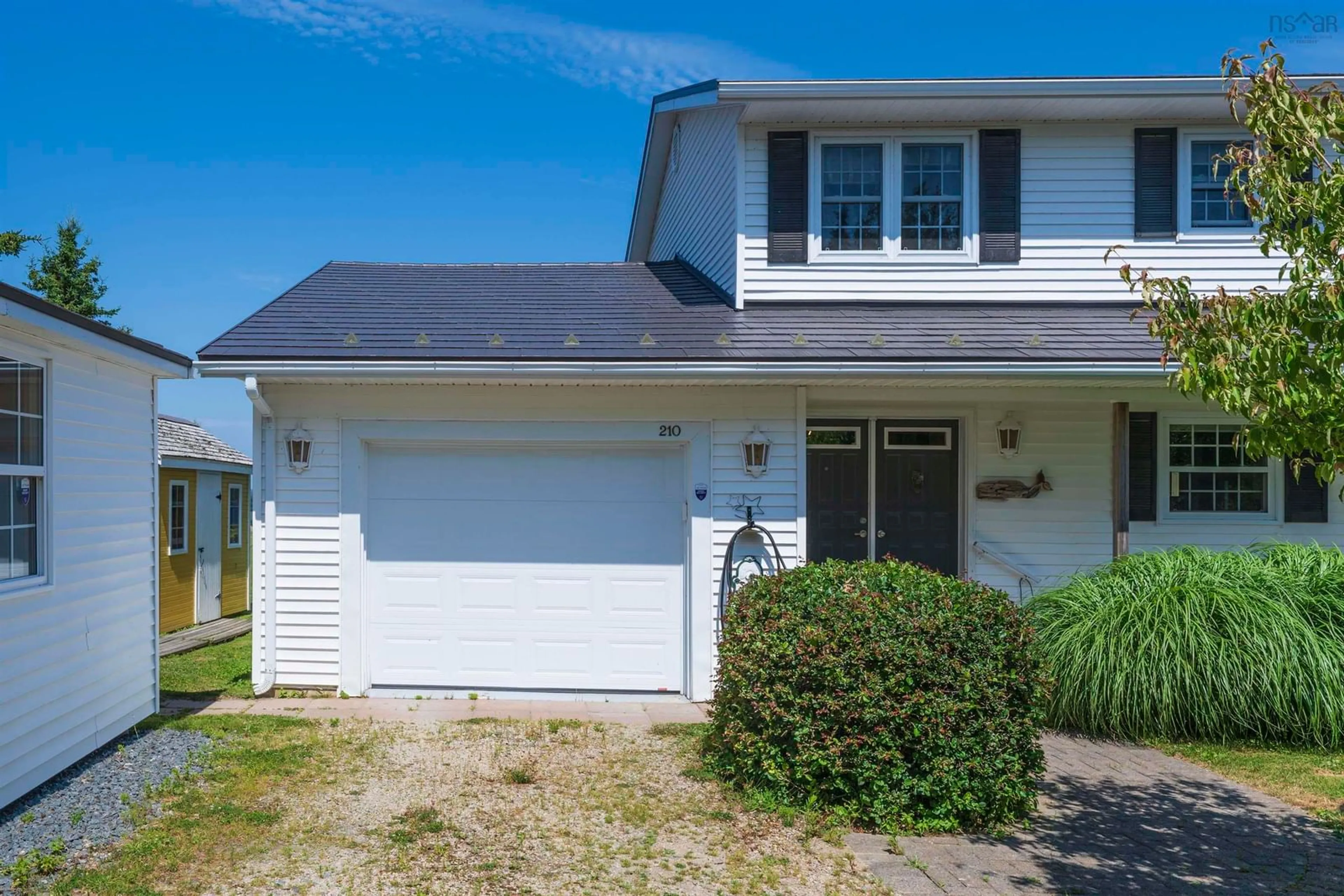 Home with vinyl exterior material, street for 210 South Cove Dr, Feltzen South Nova Scotia B0J 2X0