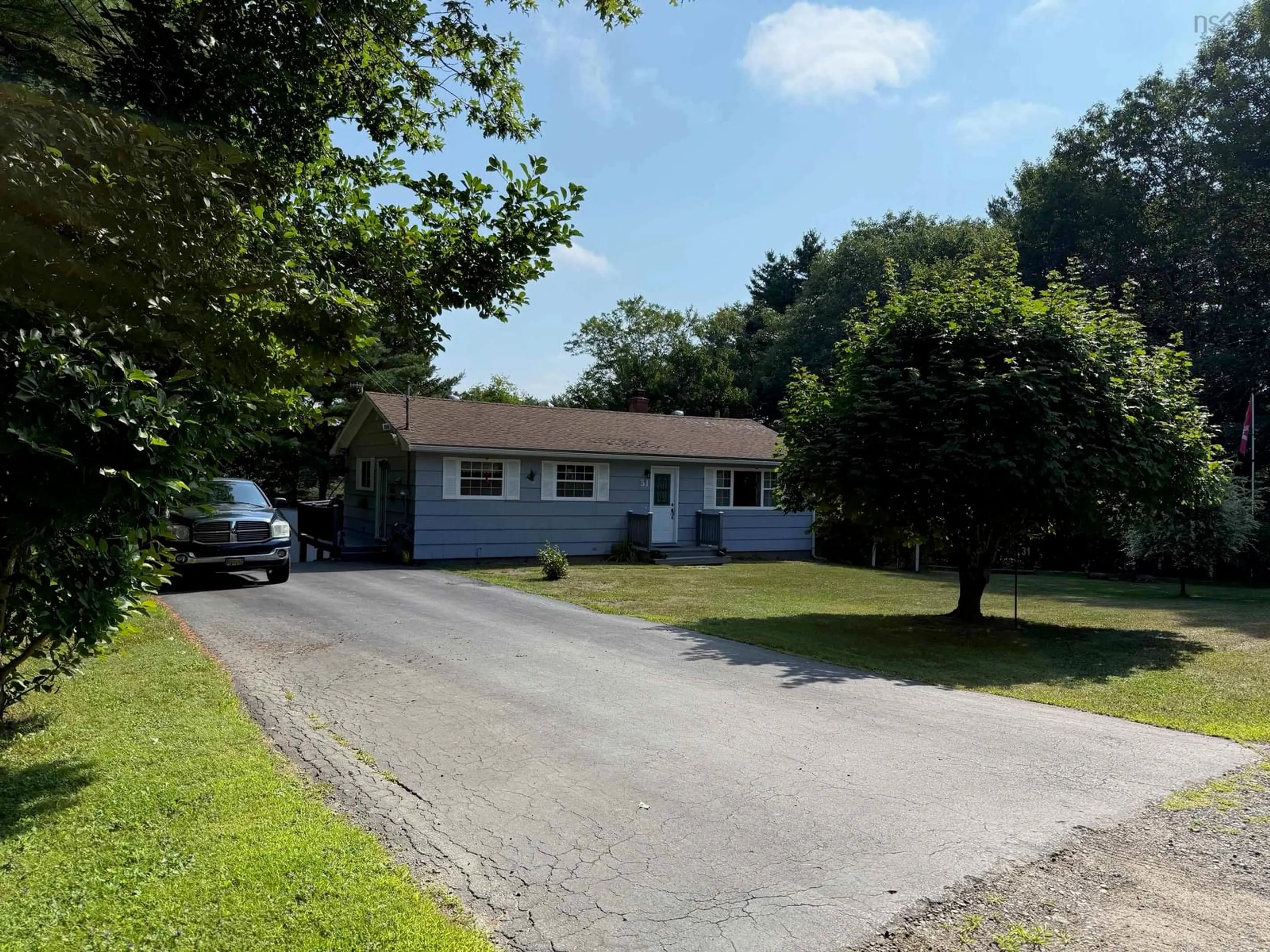 A pic from outside/outdoor area/front of a property/back of a property/a pic from drone, street for 31 Beech St, Oakhill Nova Scotia B4V 3J5
