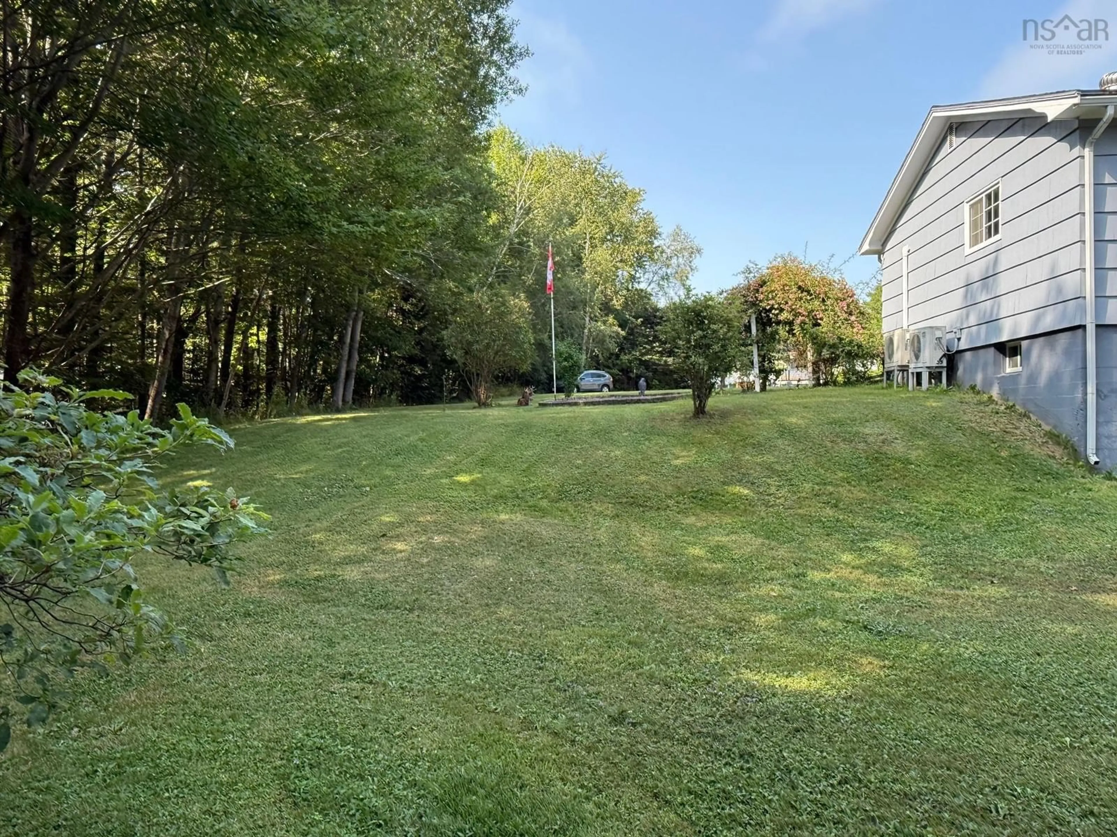 A pic from outside/outdoor area/front of a property/back of a property/a pic from drone, forest/trees view for 31 Beech St, Oakhill Nova Scotia B4V 3J5