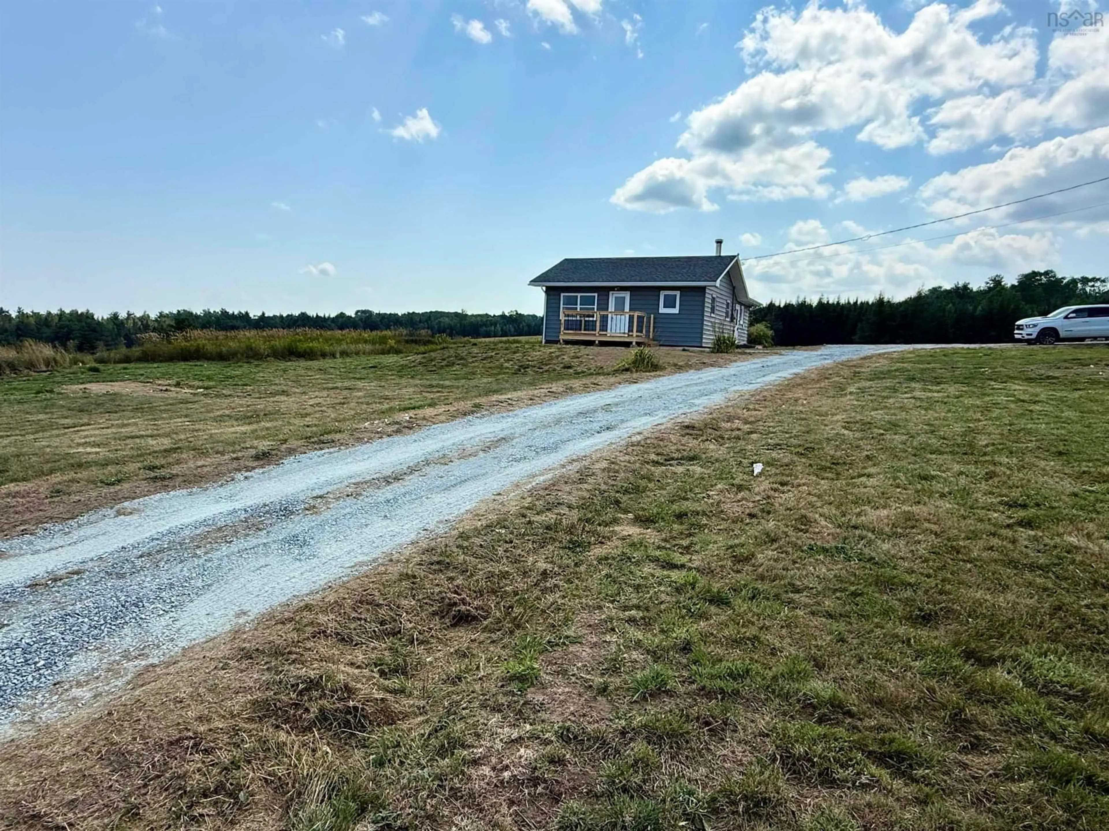 A pic from outside/outdoor area/front of a property/back of a property/a pic from drone, building for 4687 Cornwall Rd, Barss Corner Nova Scotia B0N 1A0