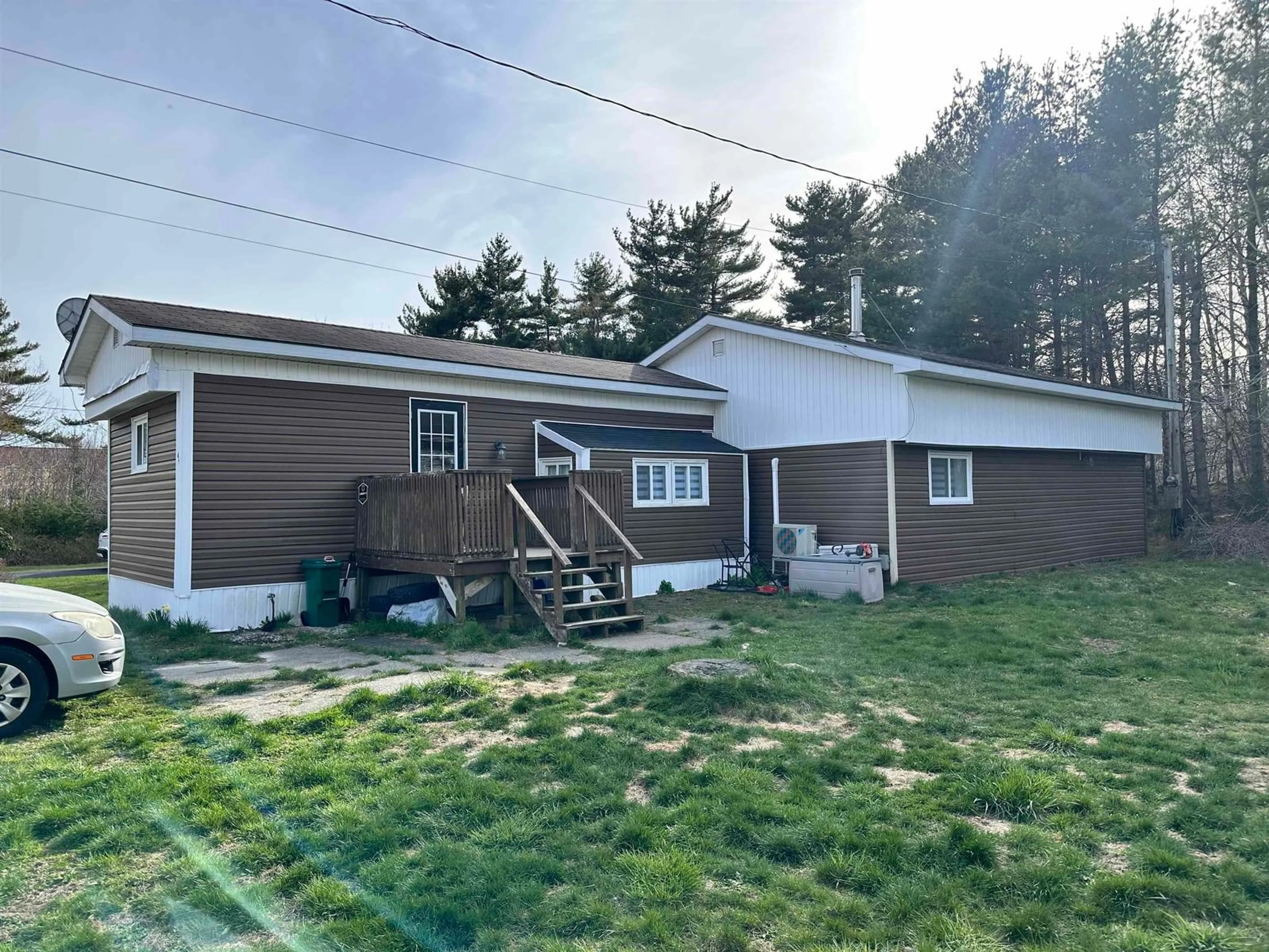 A pic from outside/outdoor area/front of a property/back of a property/a pic from drone, unknown for 41 School St, Sandy Point Nova Scotia B0T 1W0