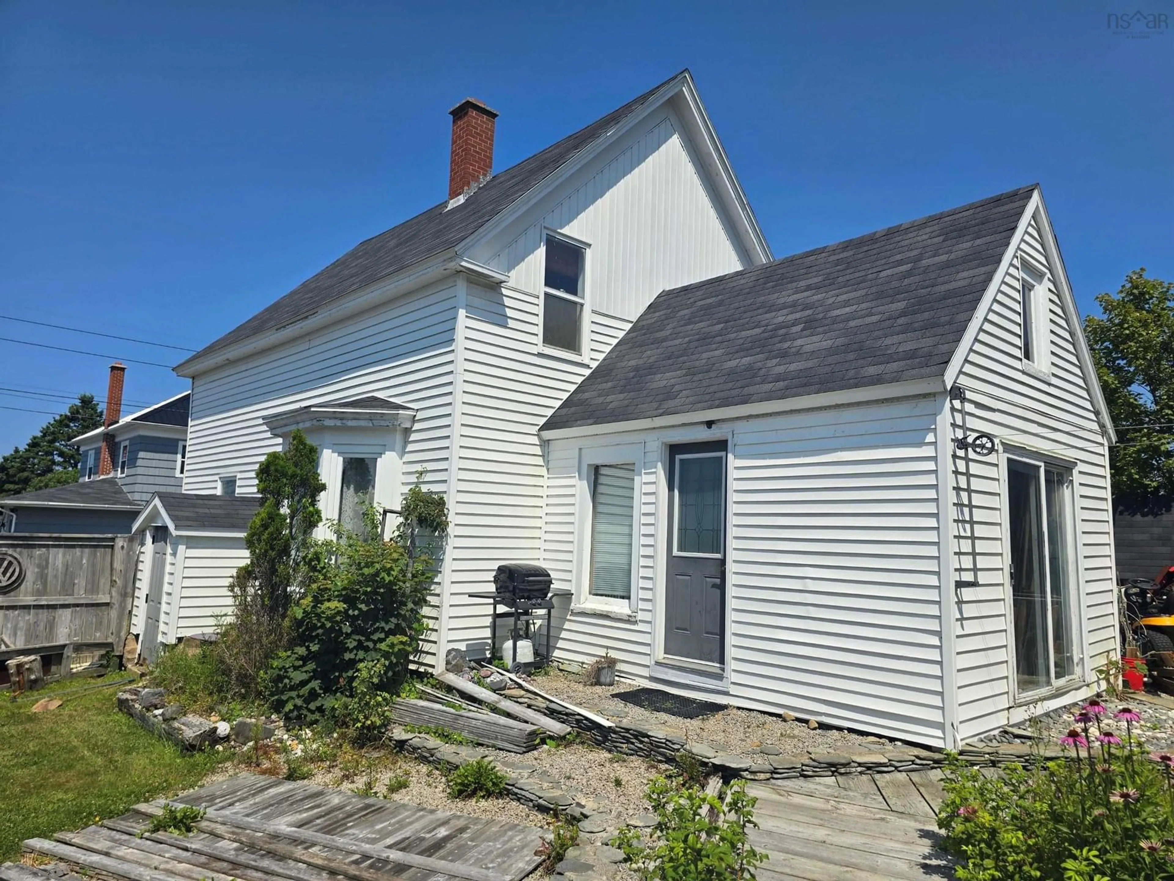 A pic from outside/outdoor area/front of a property/back of a property/a pic from drone, street for 21 Charles St, Port Maitland Nova Scotia B5A 5R8