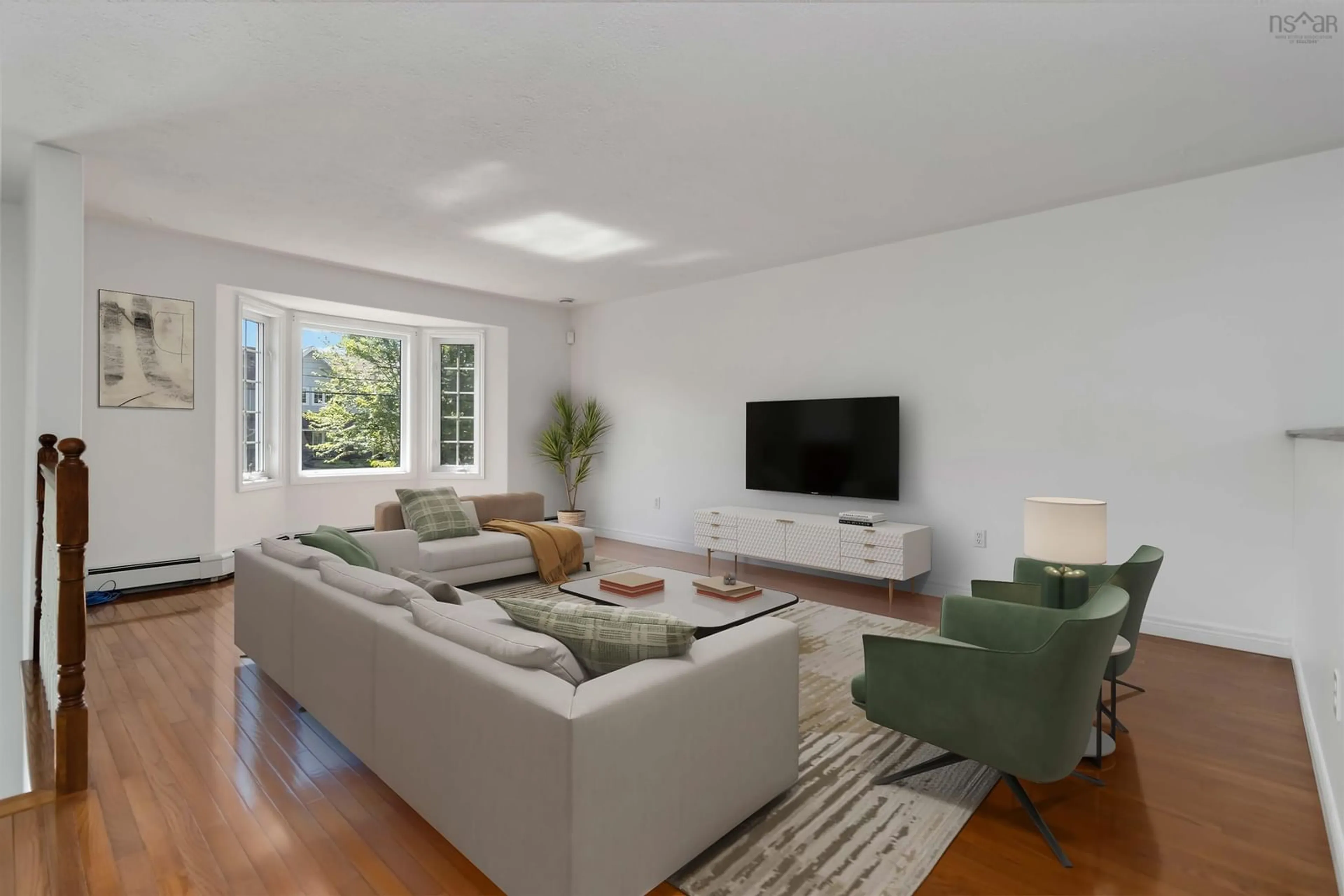 Living room with furniture, unknown for 25 Argus Dr, Dartmouth Nova Scotia B3A 4Y1