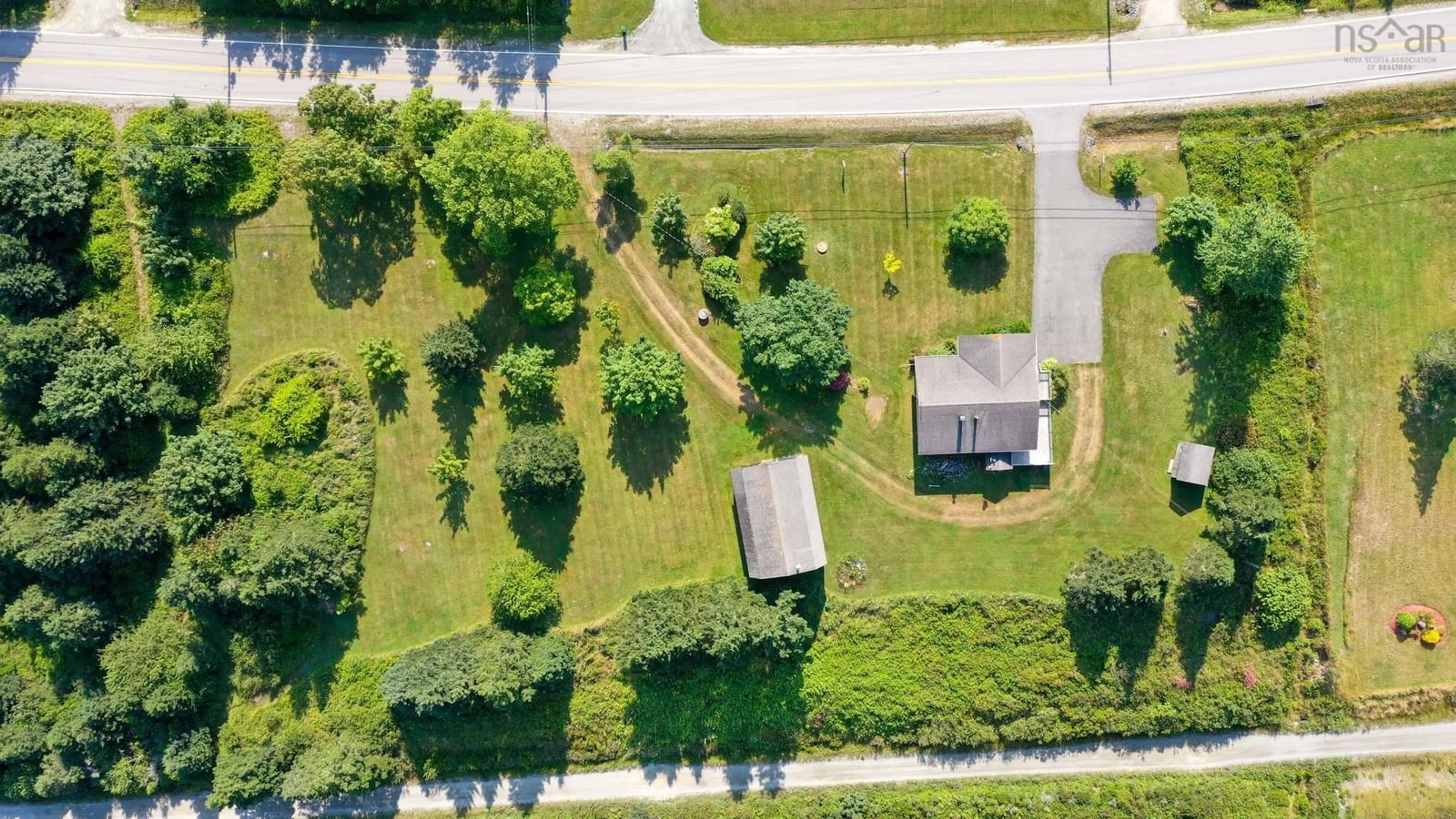 A pic from outside/outdoor area/front of a property/back of a property/a pic from drone, street for 639 Highway 3 Hwy, Lower East Pubnico Nova Scotia B0W 2A0