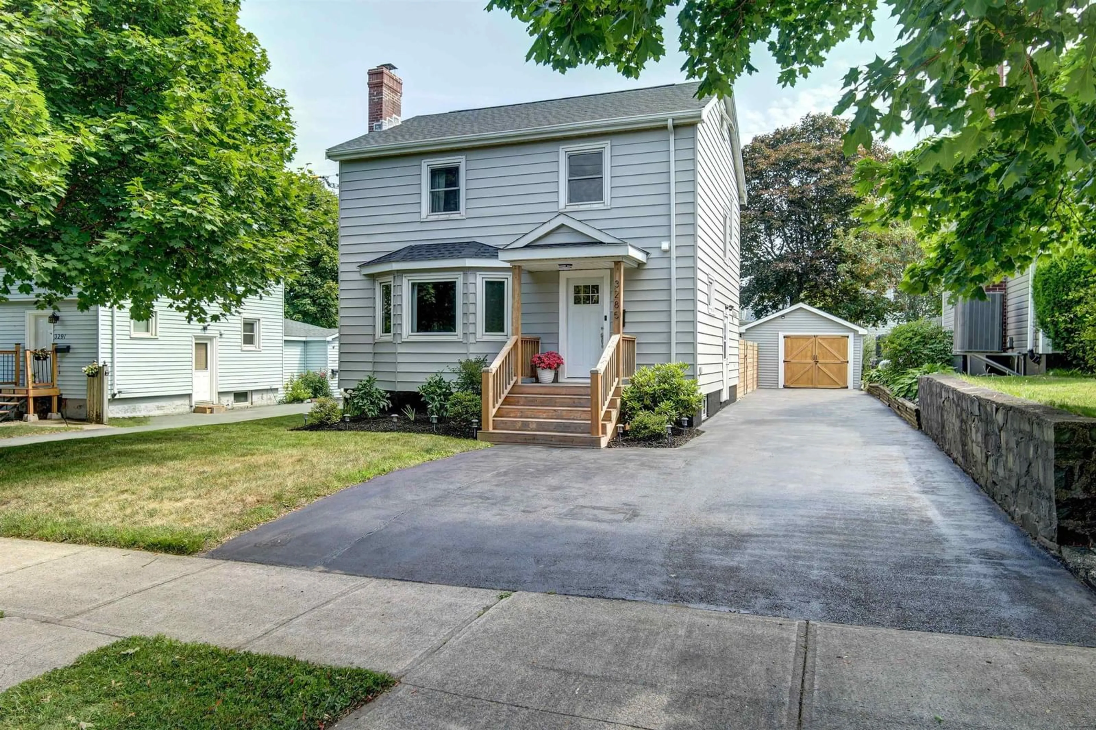 Home with vinyl exterior material, street for 3285 Samuel Walker Dr, Halifax Nova Scotia B3L 4A8