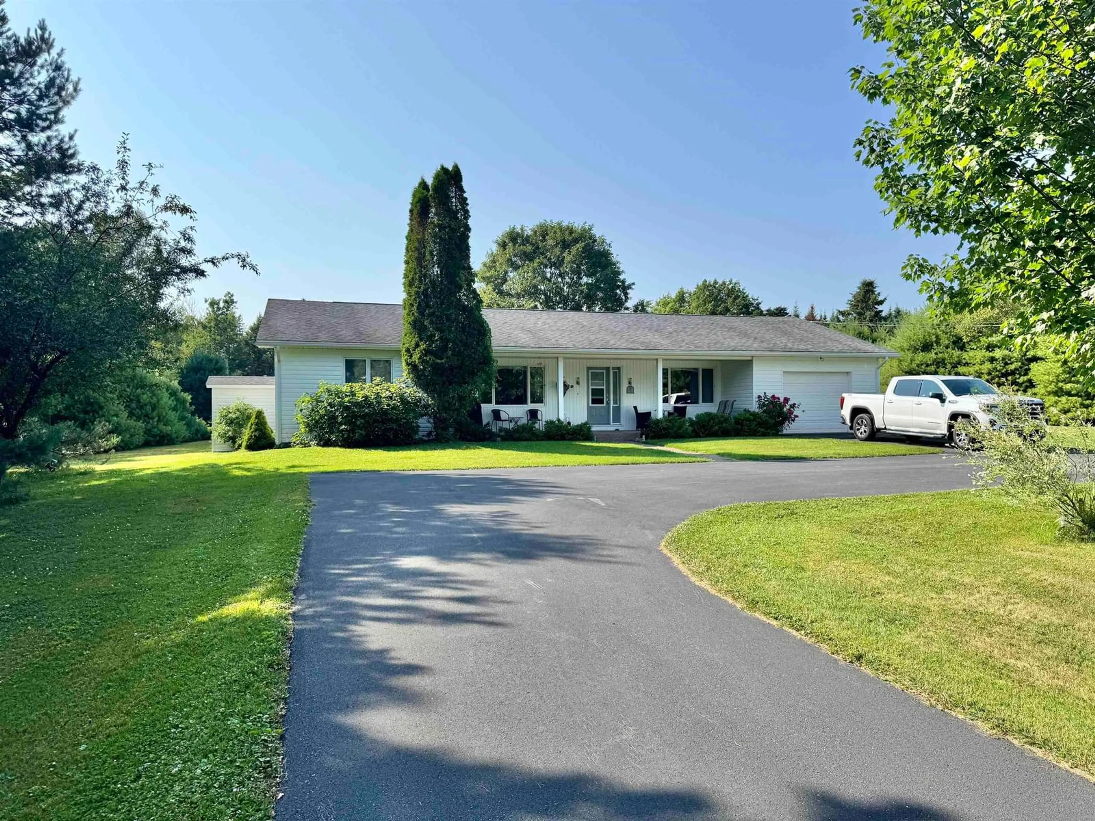 A pic from outside/outdoor area/front of a property/back of a property/a pic from drone, unknown for 2450 Church St, Westville Nova Scotia B0K 2A0