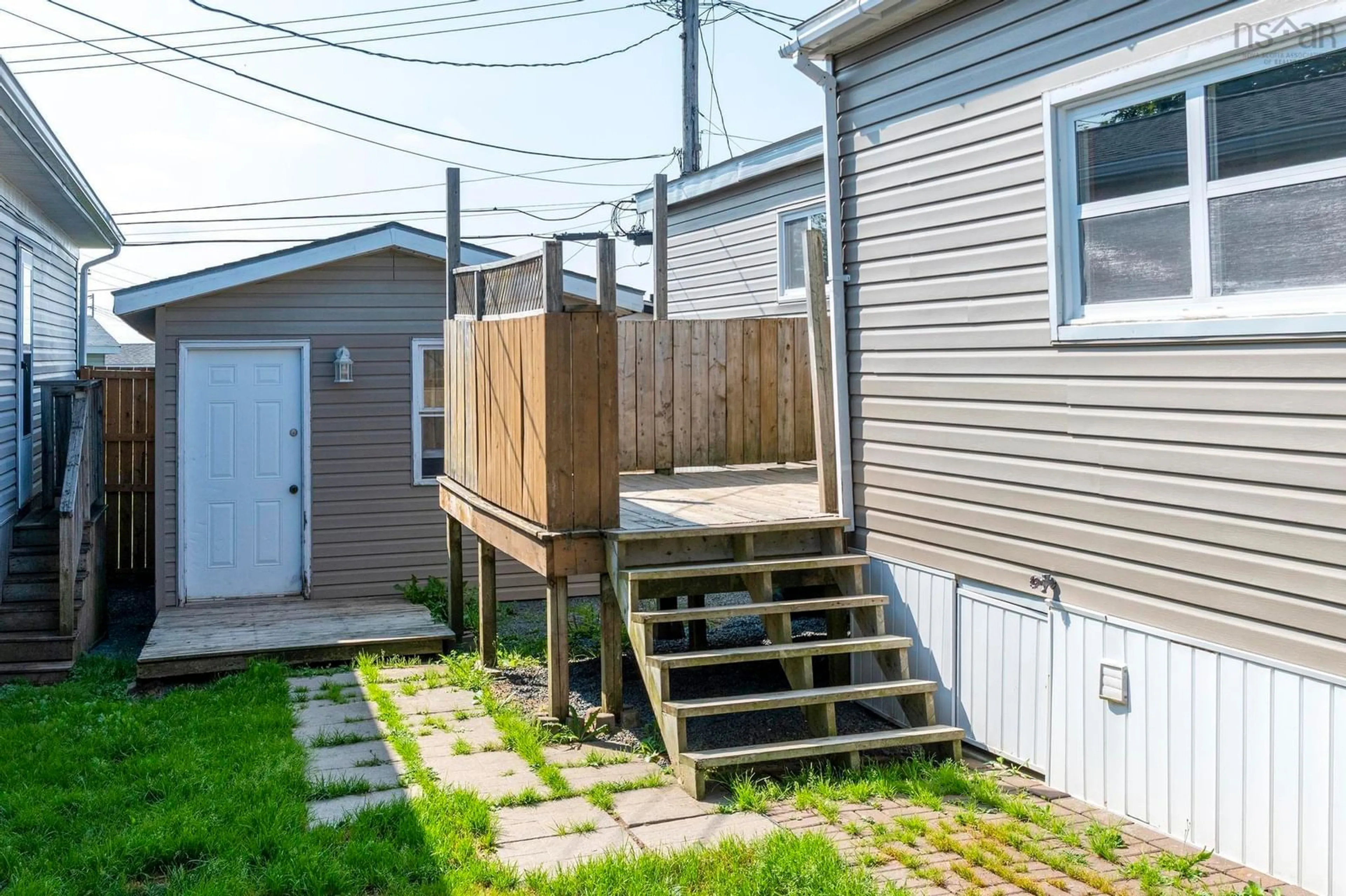 Patio, street for 27 Florence Ave, Dartmouth Nova Scotia B2Y 2A4