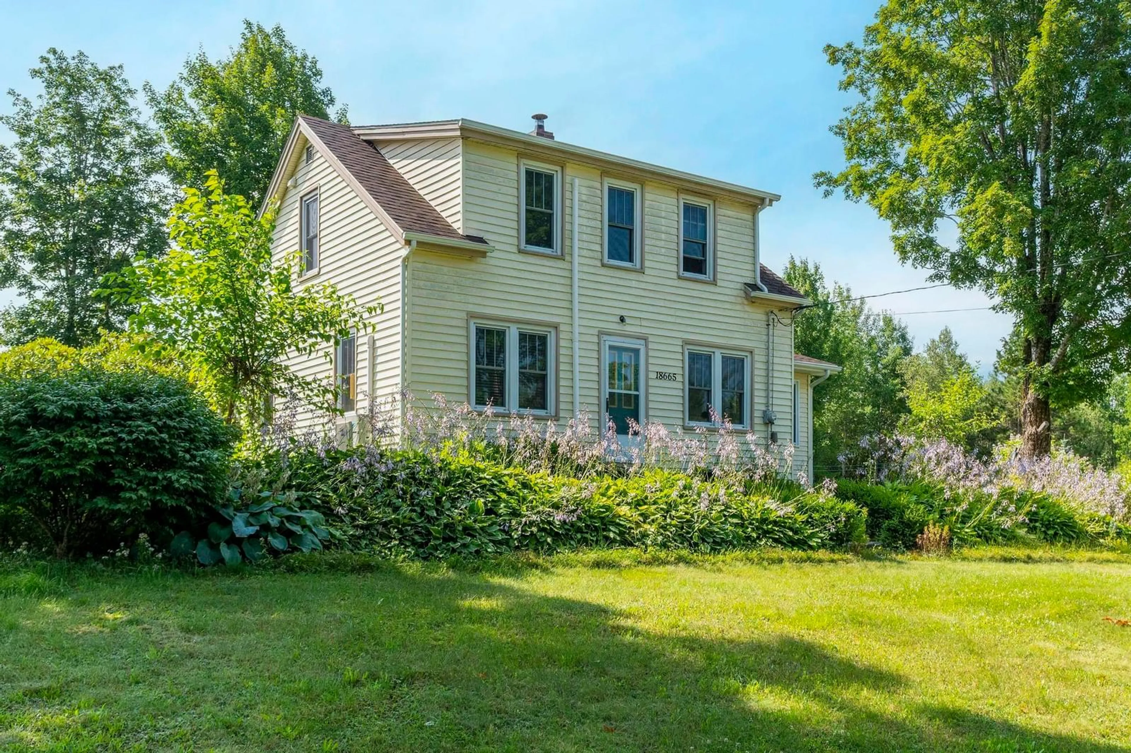 A pic from outside/outdoor area/front of a property/back of a property/a pic from drone, unknown for 18665 Highway 103, Middlewood Nova Scotia B4V 6L8