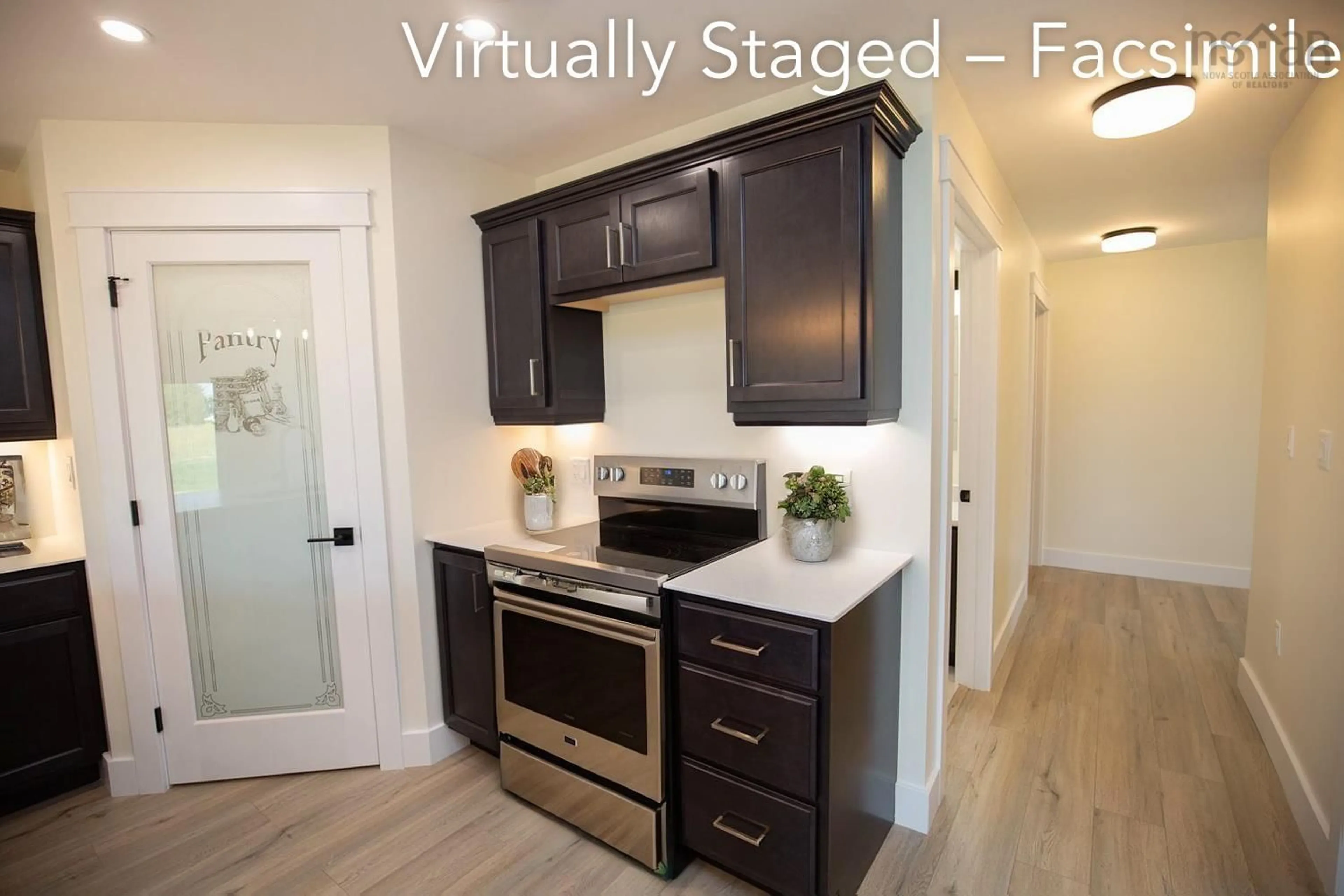 Standard kitchen, wood/laminate floor for 139 Blainedale Dr, Salmon River Nova Scotia B2N 6M3