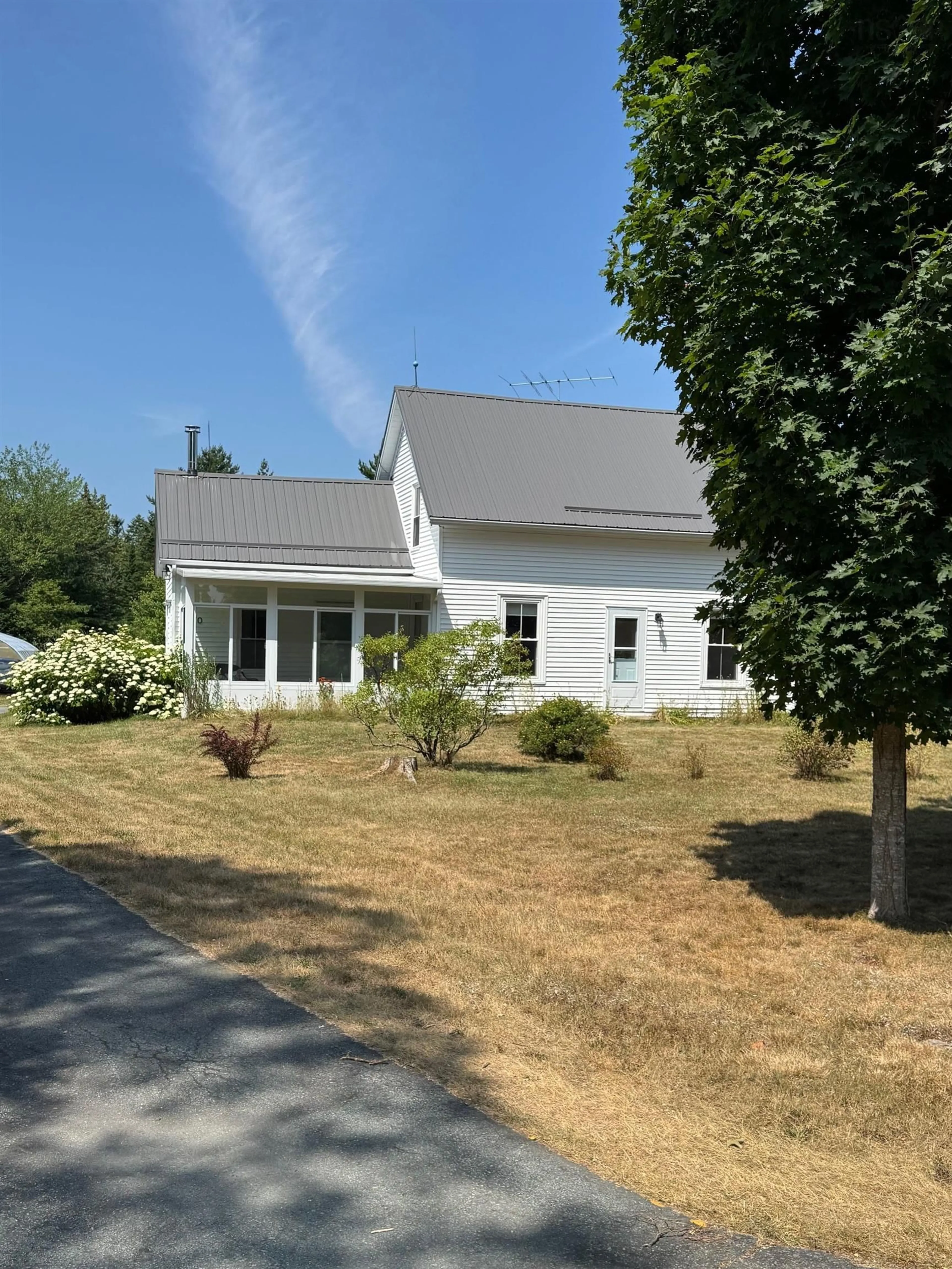 A pic from outside/outdoor area/front of a property/back of a property/a pic from drone, street for 960 Highway 208, Simpsons Corner Nova Scotia B0R 1E0