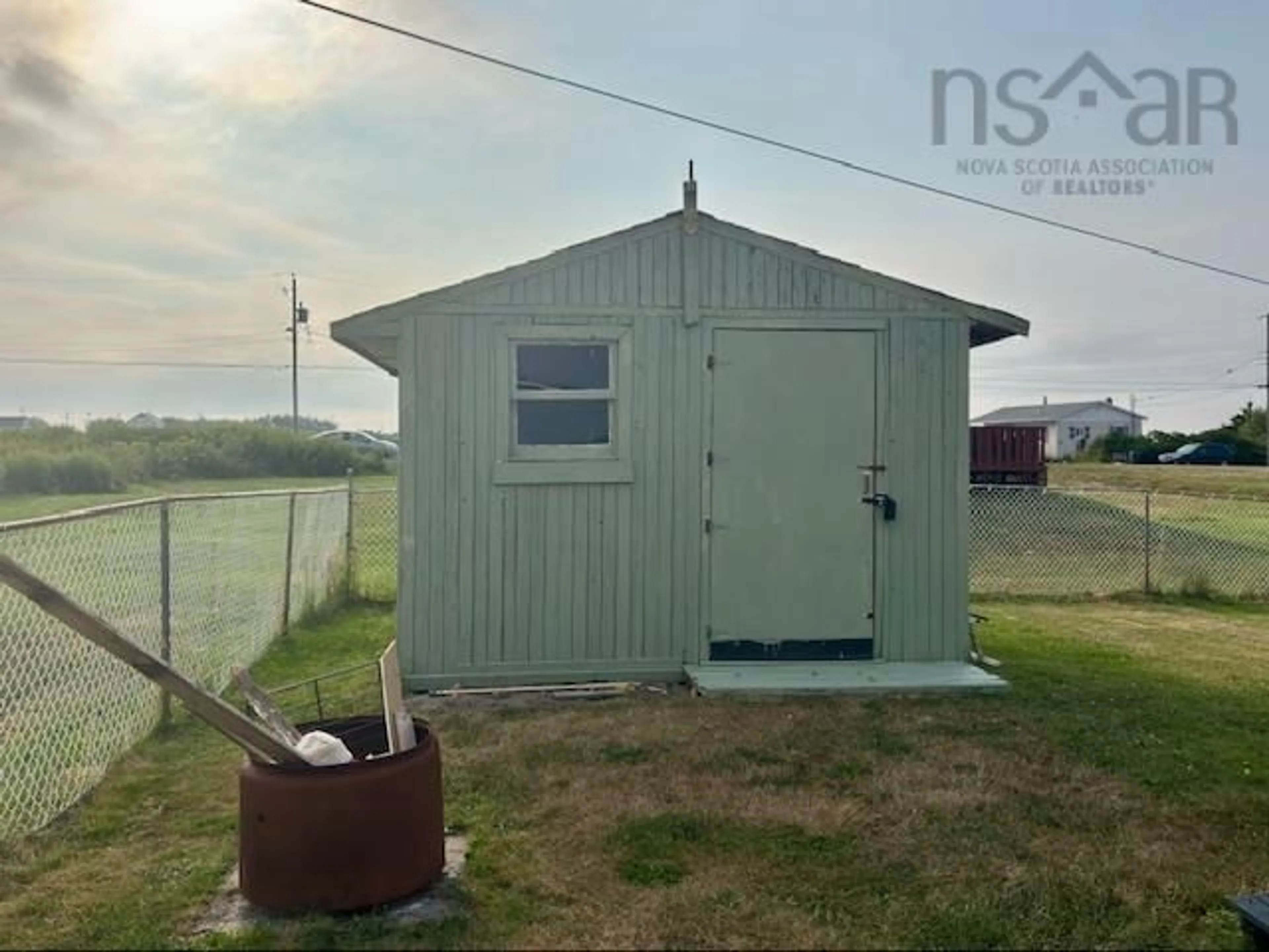 Shed for 211 Ling St, New Waterford Nova Scotia B1H 2W3