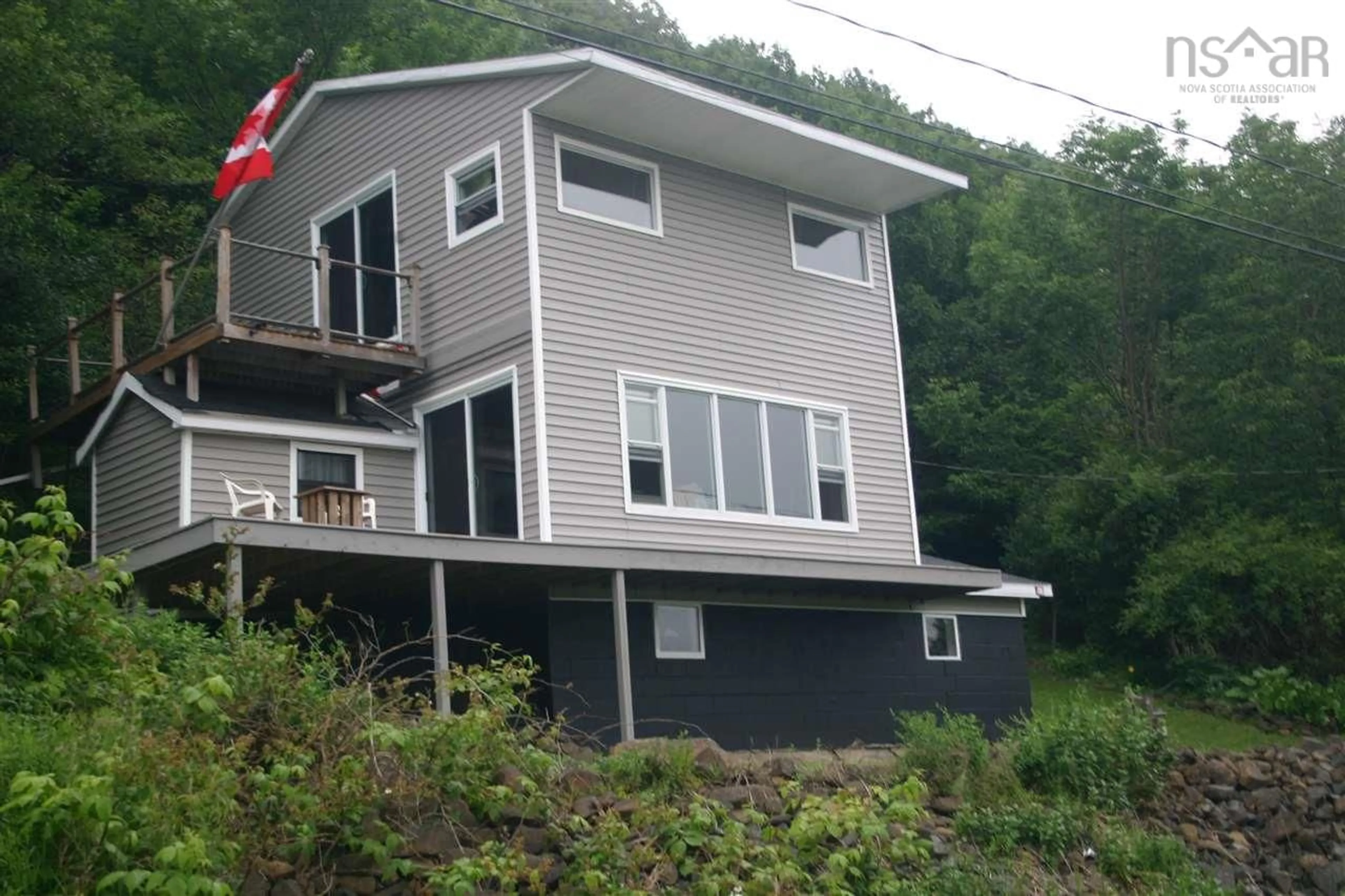 Home with vinyl exterior material, building for 817 Granville Rd, Victoria Beach Nova Scotia B0S 1A0