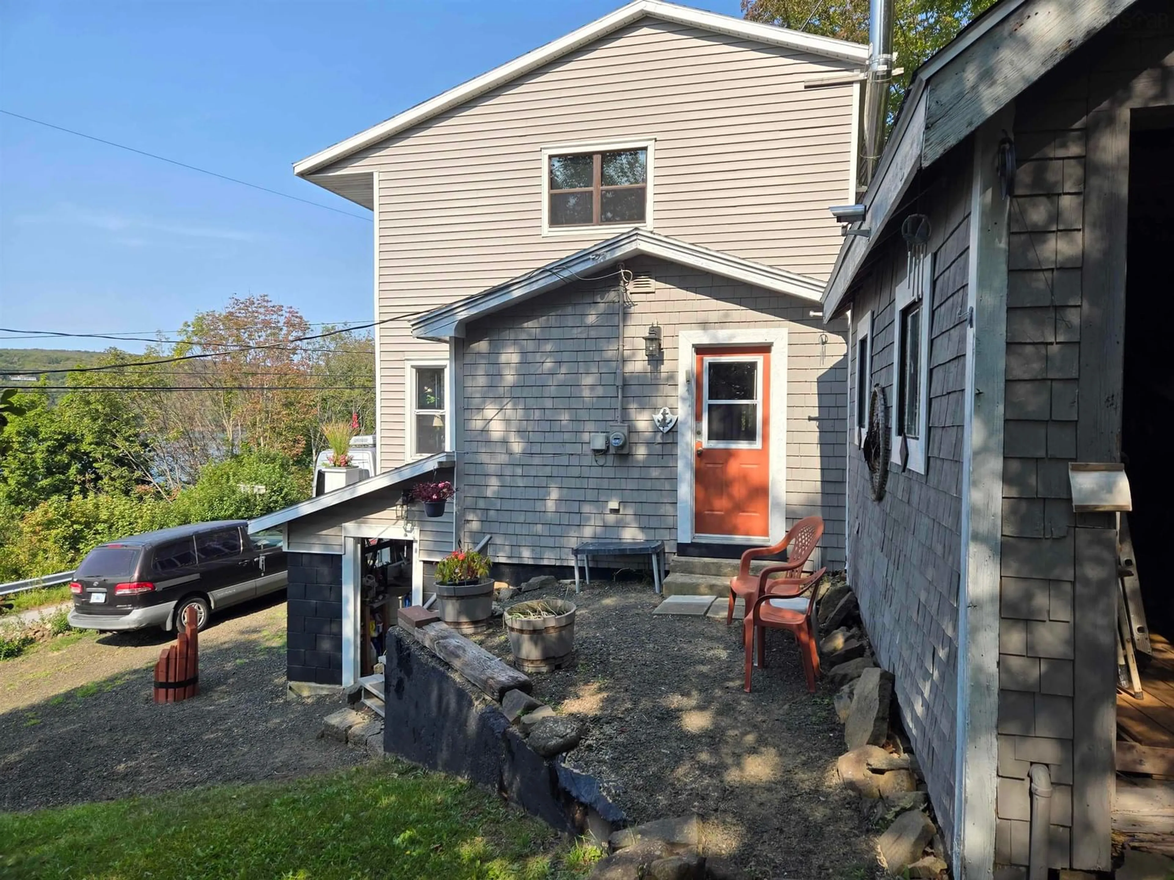 A pic from outside/outdoor area/front of a property/back of a property/a pic from drone, street for 817 Granville Rd, Victoria Beach Nova Scotia B0S 1A0