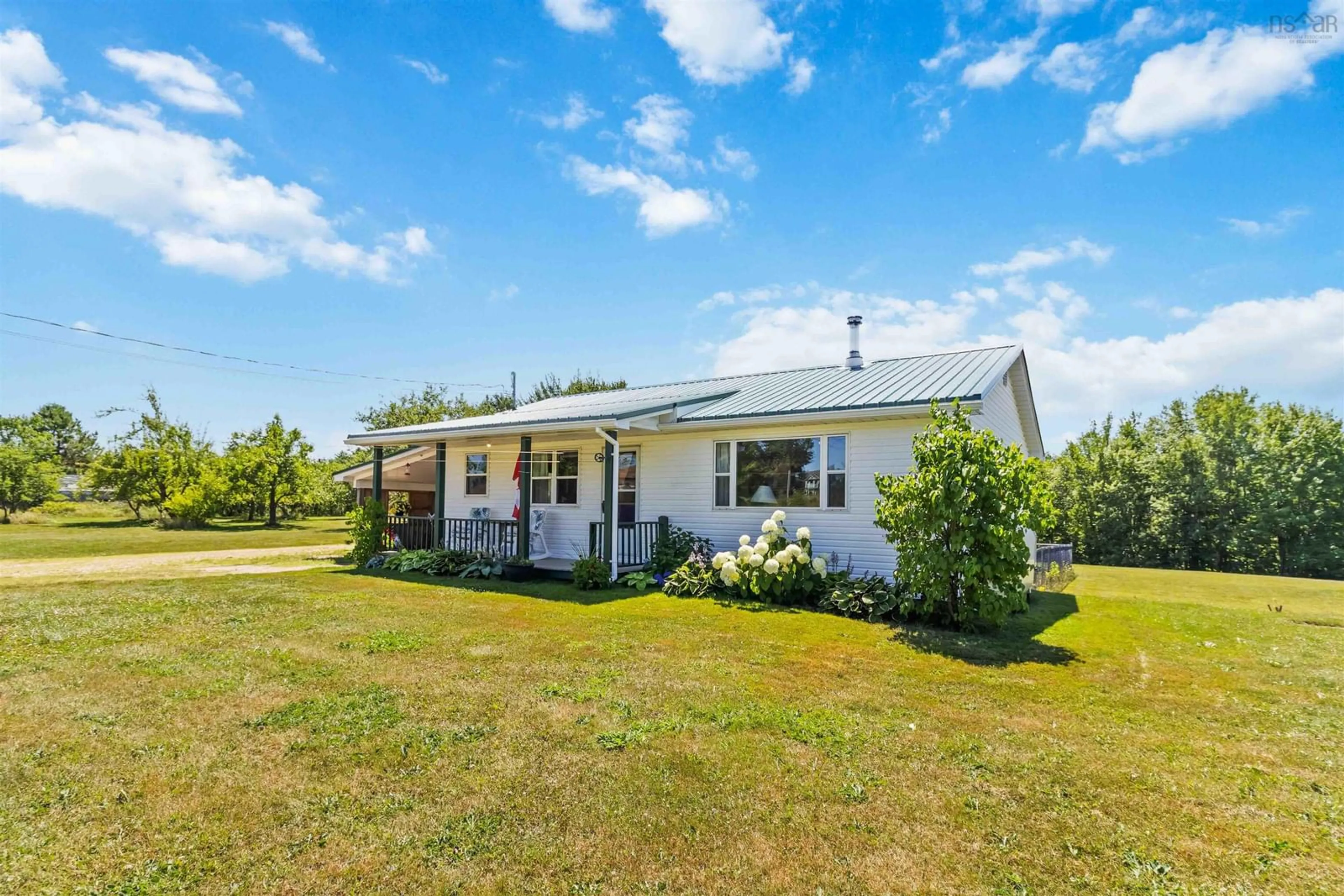 A pic from outside/outdoor area/front of a property/back of a property/a pic from drone, building for 5451 Highway 325, Baker Settlement Nova Scotia B4V 7G1