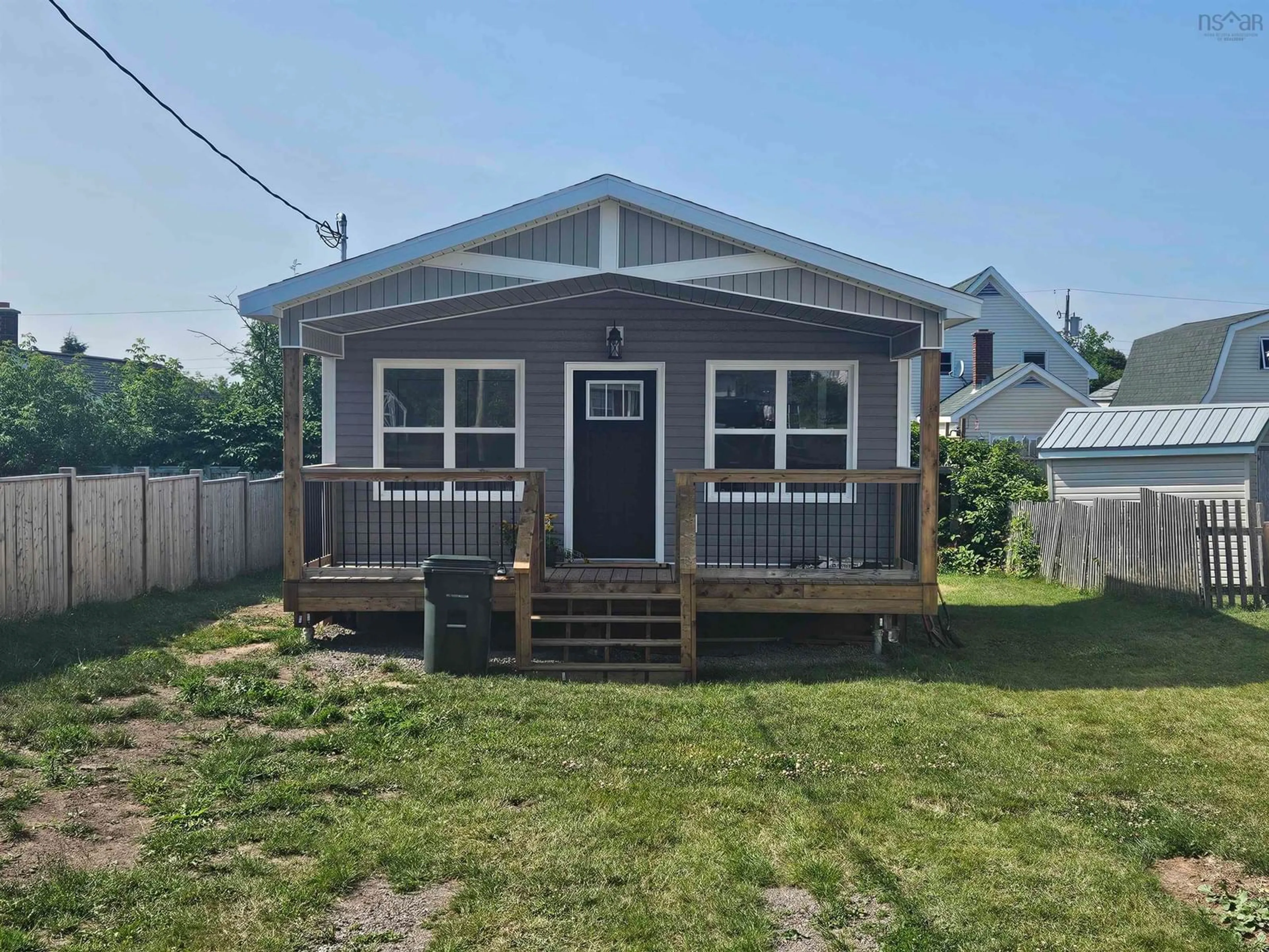 Home with vinyl exterior material, street for 3 Cornwall St, Amherst Nova Scotia B4H 1H3