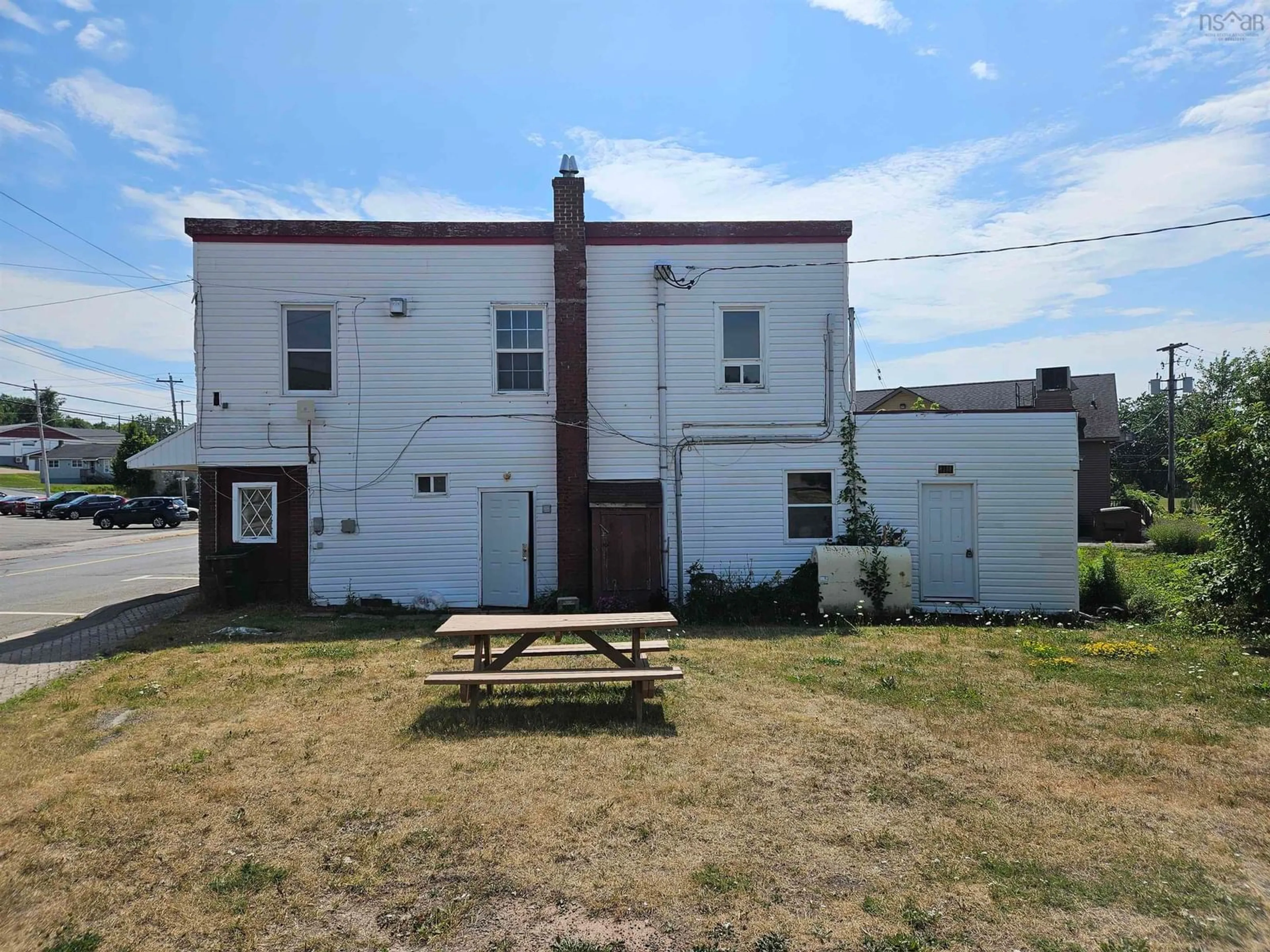 A pic from outside/outdoor area/front of a property/back of a property/a pic from drone, building for 22 Main St, Springhill Nova Scotia B0M 1X0