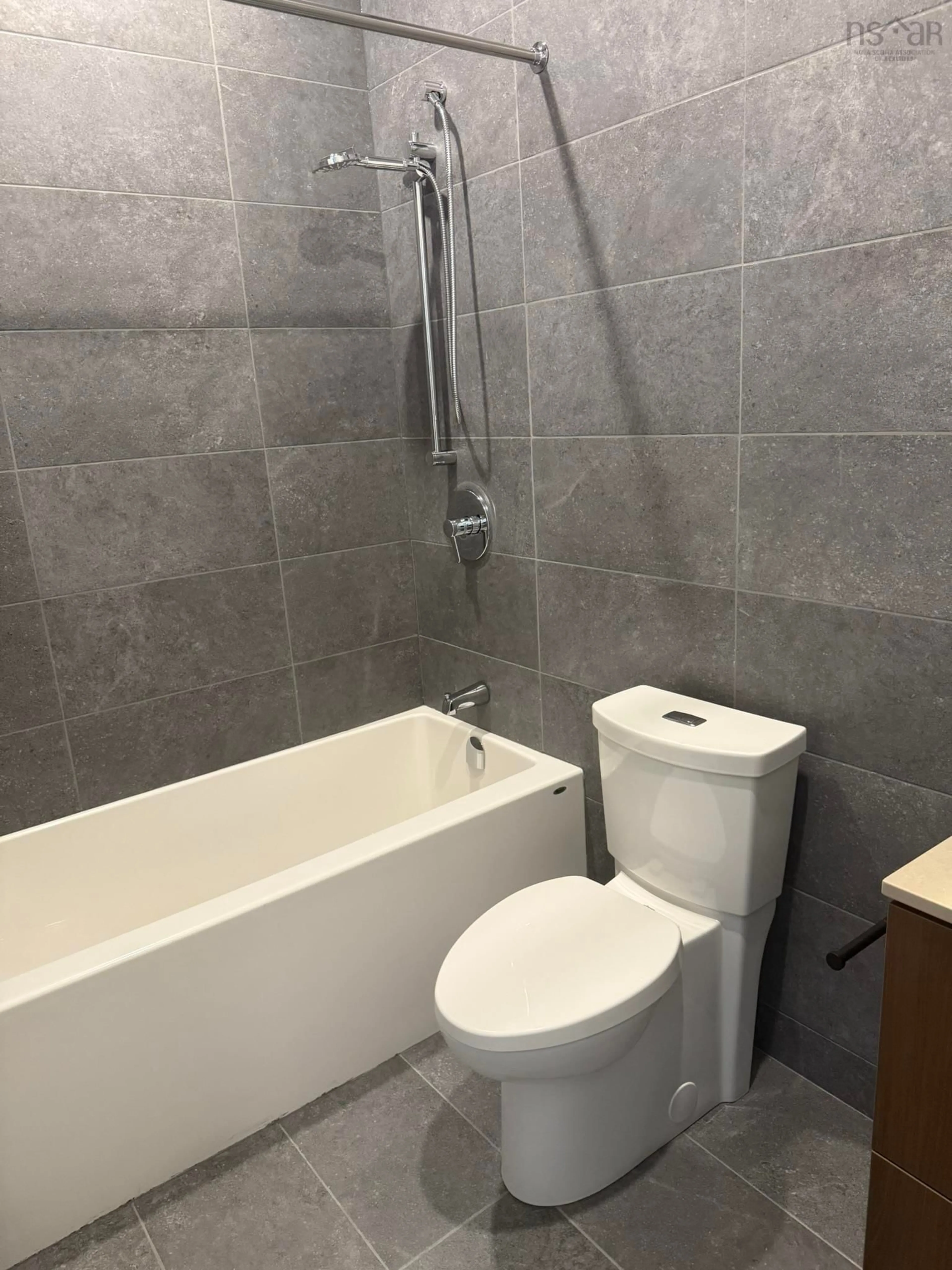 Standard bathroom, ceramic/tile floor for 5511 Bilby St #207, Halifax Nova Scotia B3K 0M5