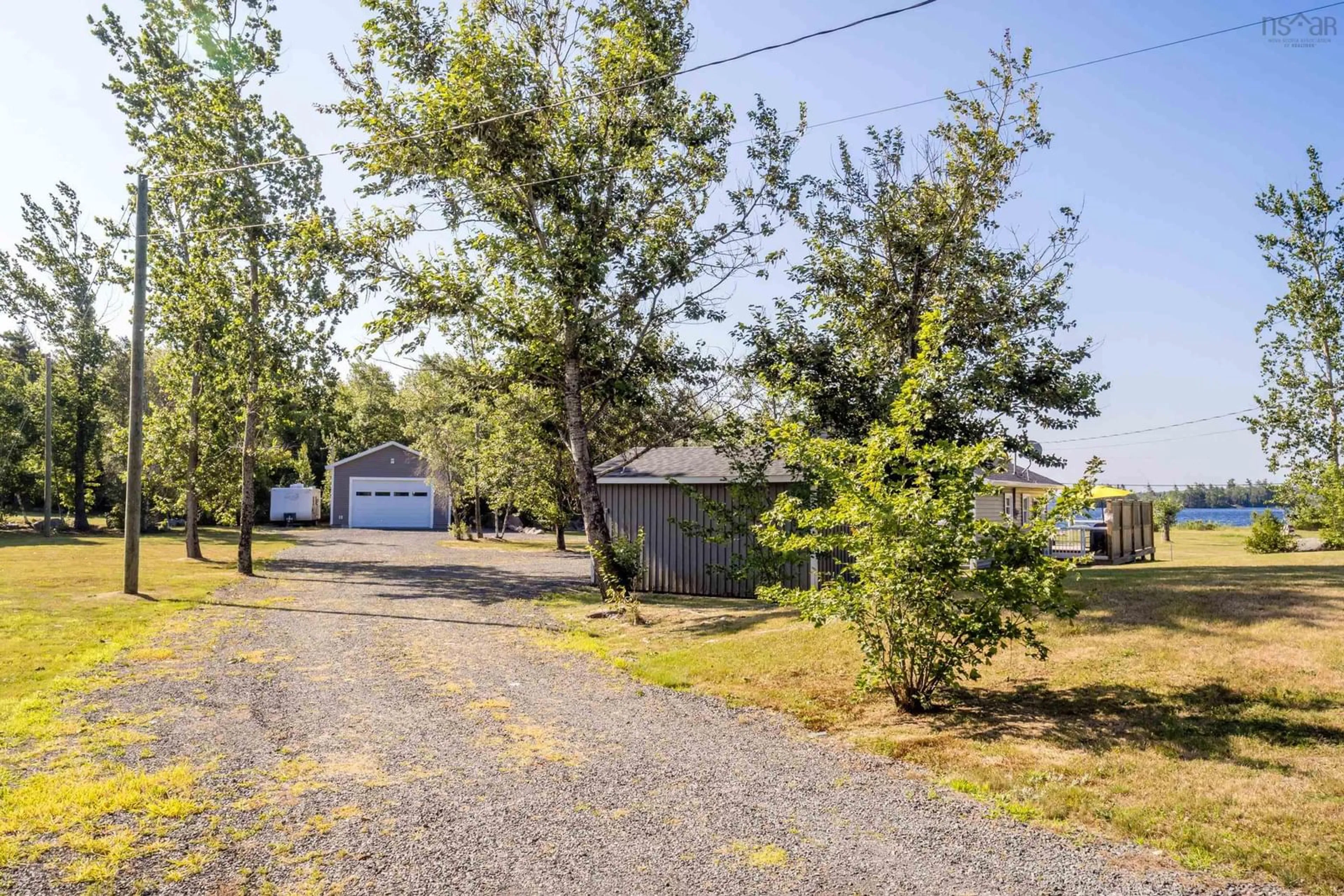 A pic from outside/outdoor area/front of a property/back of a property/a pic from drone, unknown for 1462 North River Rd, Aylesford Lake Nova Scotia B0P 1C0